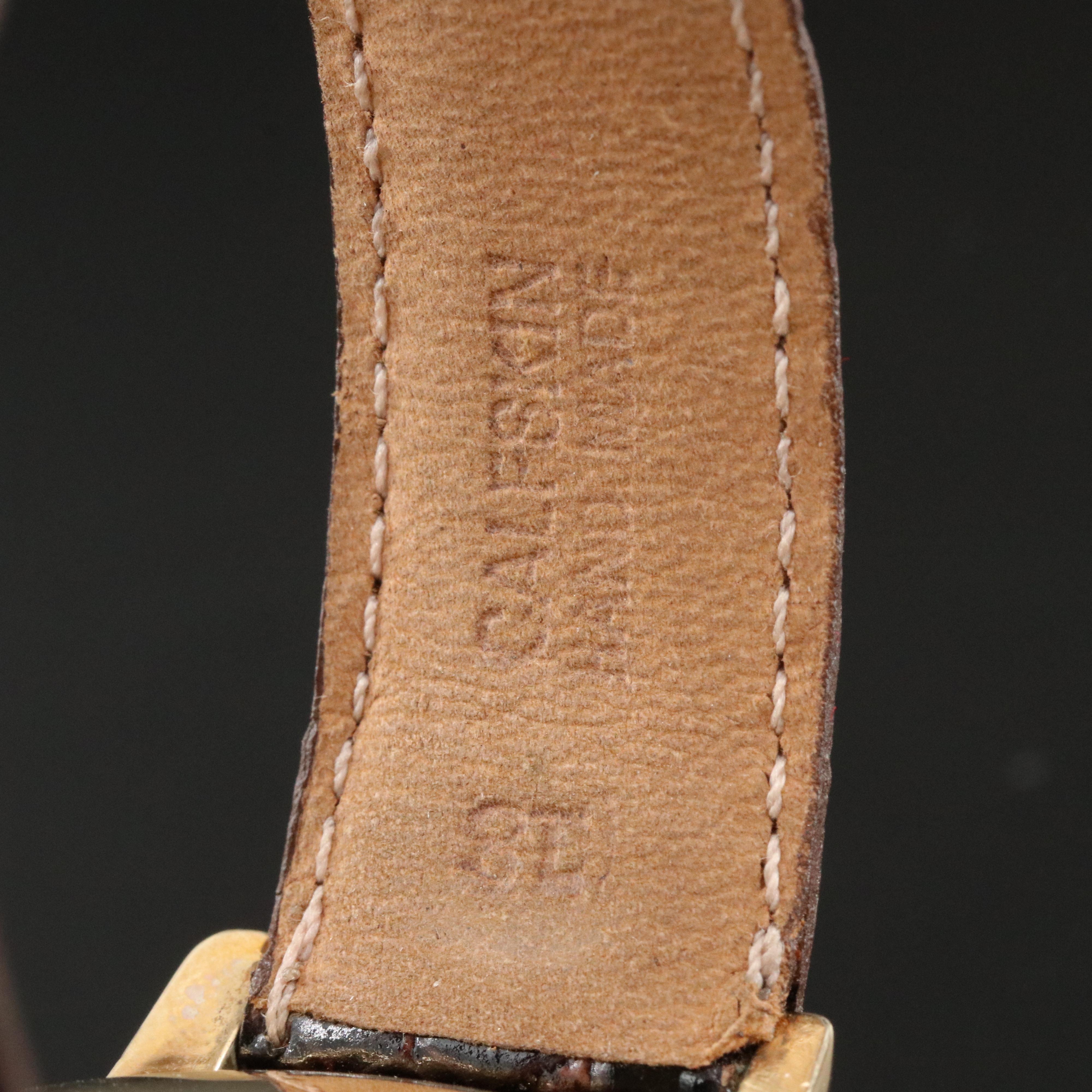 Vintage Tissot 14K Gold Mechanical Watch