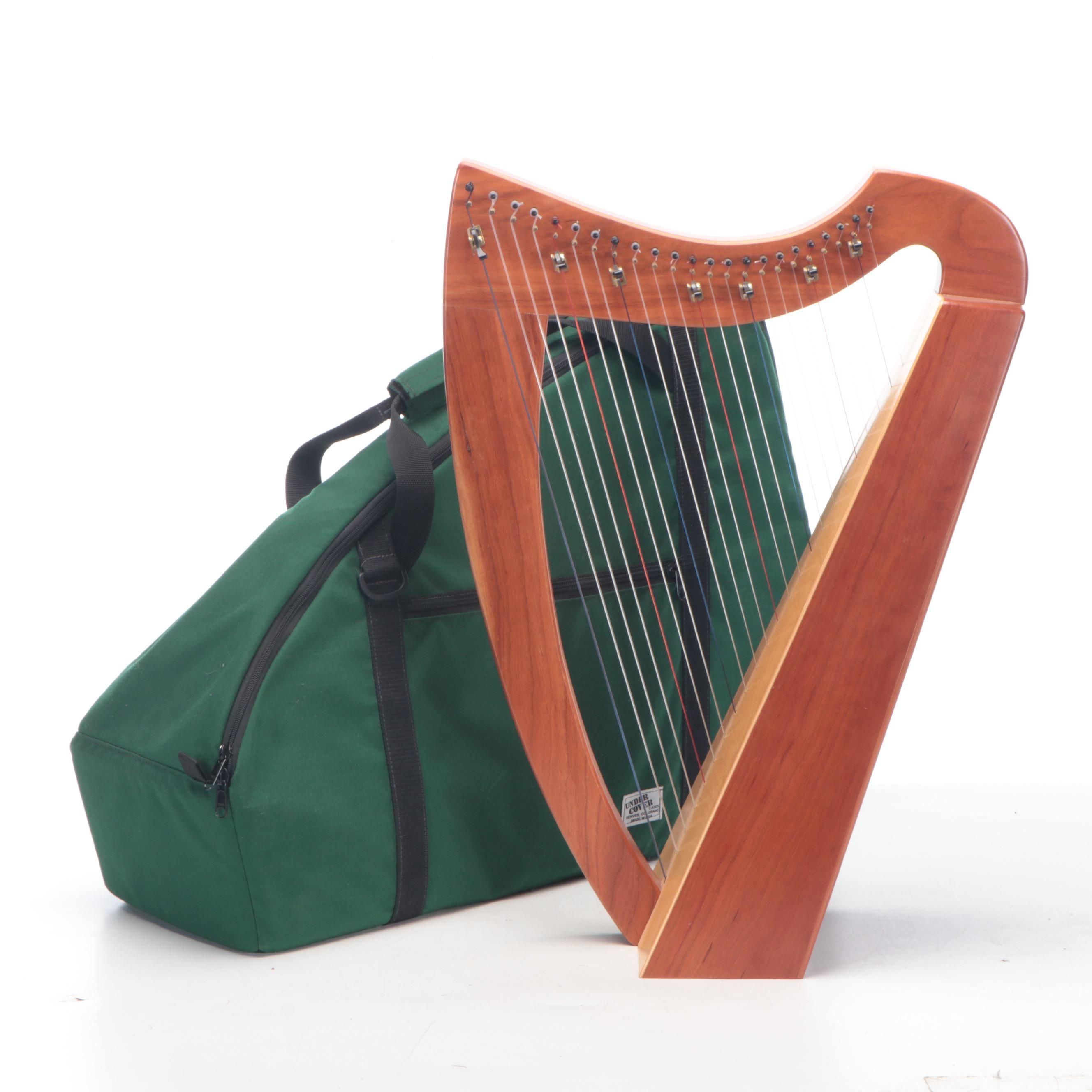 Blevins Cherry Wood Mezzo 23 Harp with Soft Case, 2002