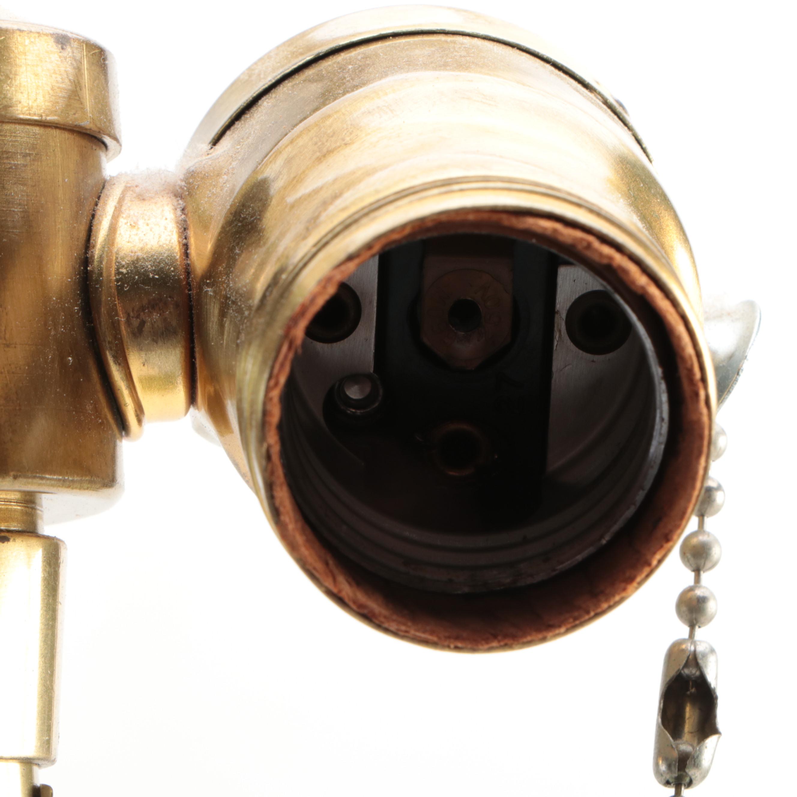 Murano Glass Seguso for Marbro Sommerso Art Glass Table Lamp, Mid-20th Century