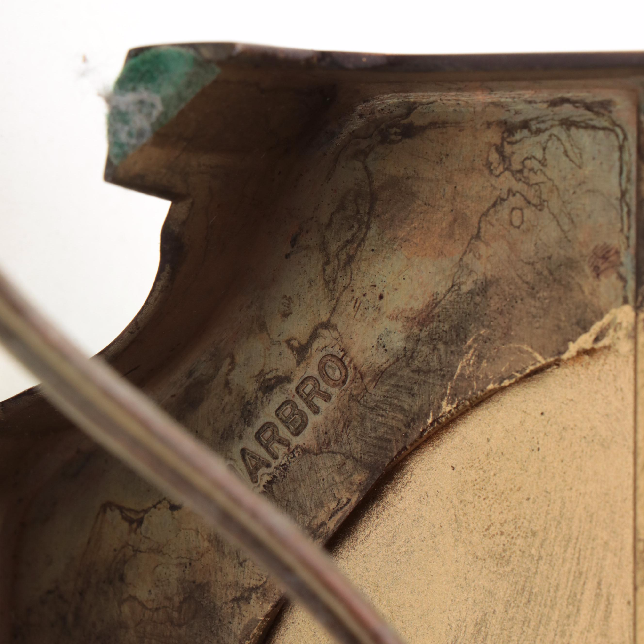 Murano Glass Seguso for Marbro Sommerso Art Glass Table Lamp, Mid-20th Century