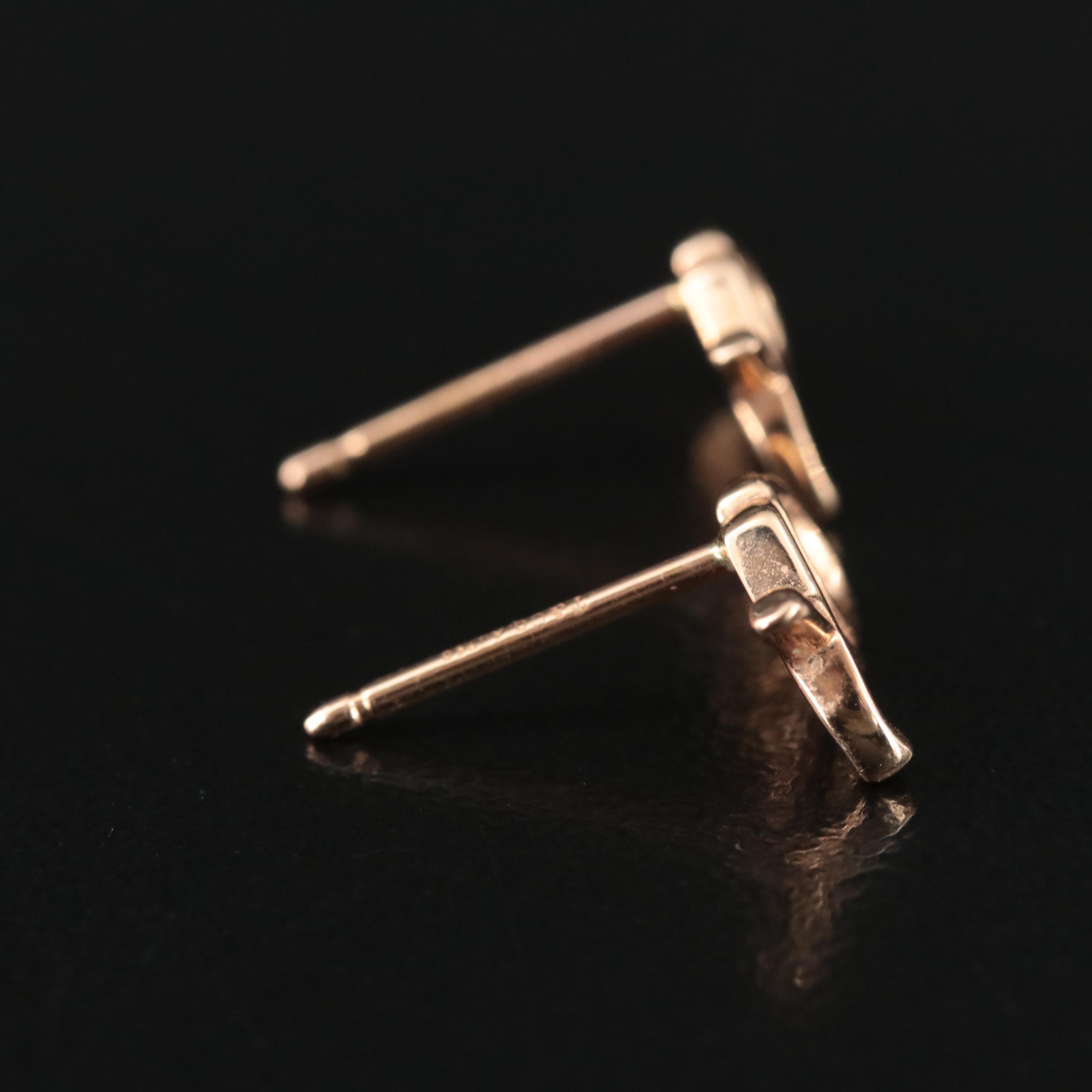 Paloma Picasso for Tiffany & Co. 18K XO Stud Earrings