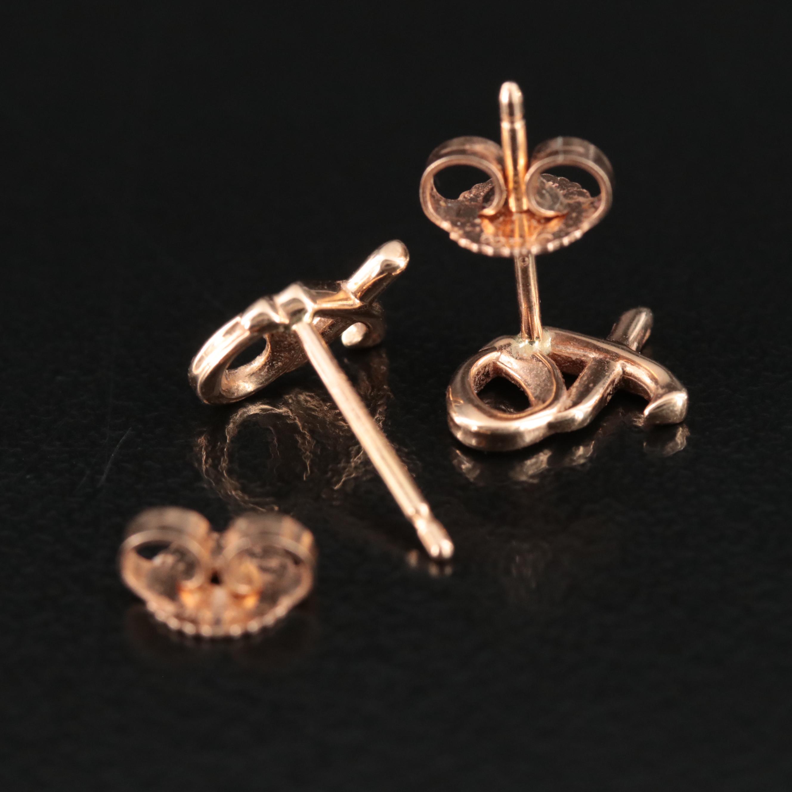 Paloma Picasso for Tiffany & Co. 18K XO Stud Earrings