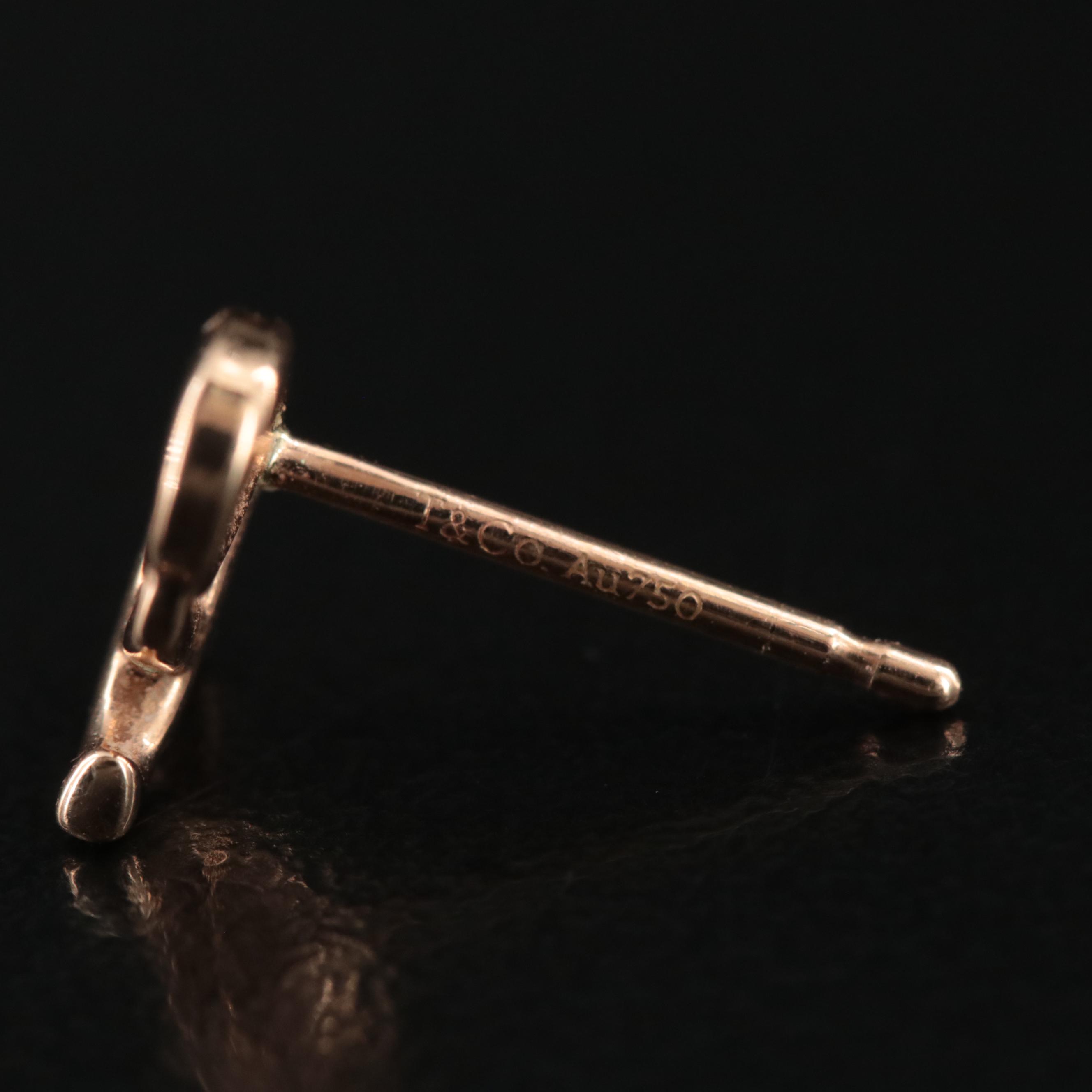 Paloma Picasso for Tiffany & Co. 18K XO Stud Earrings