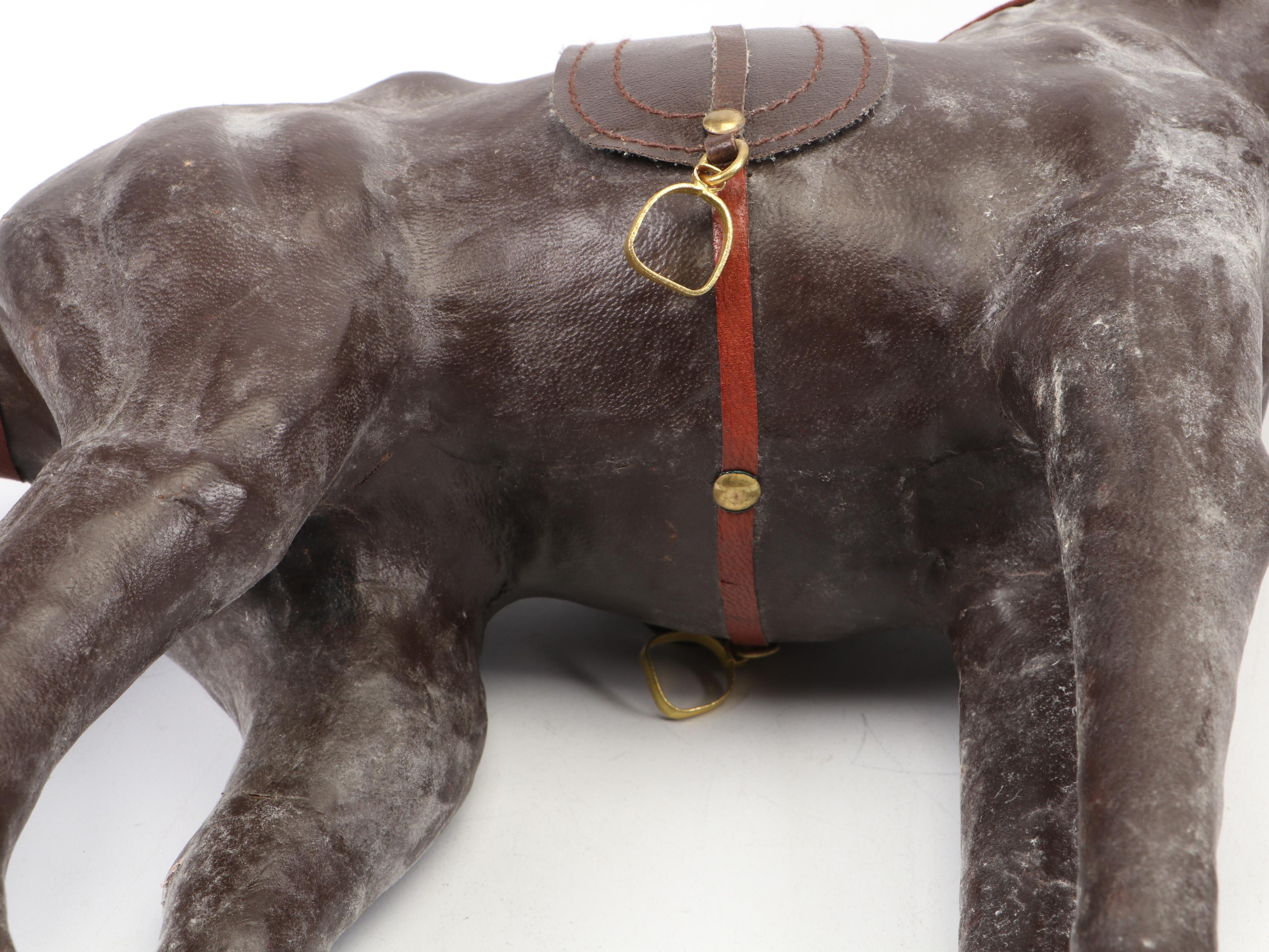 Byers' Choice "The Carolers" Figurines w/ Model Coach and Leather-Wrapped Horses