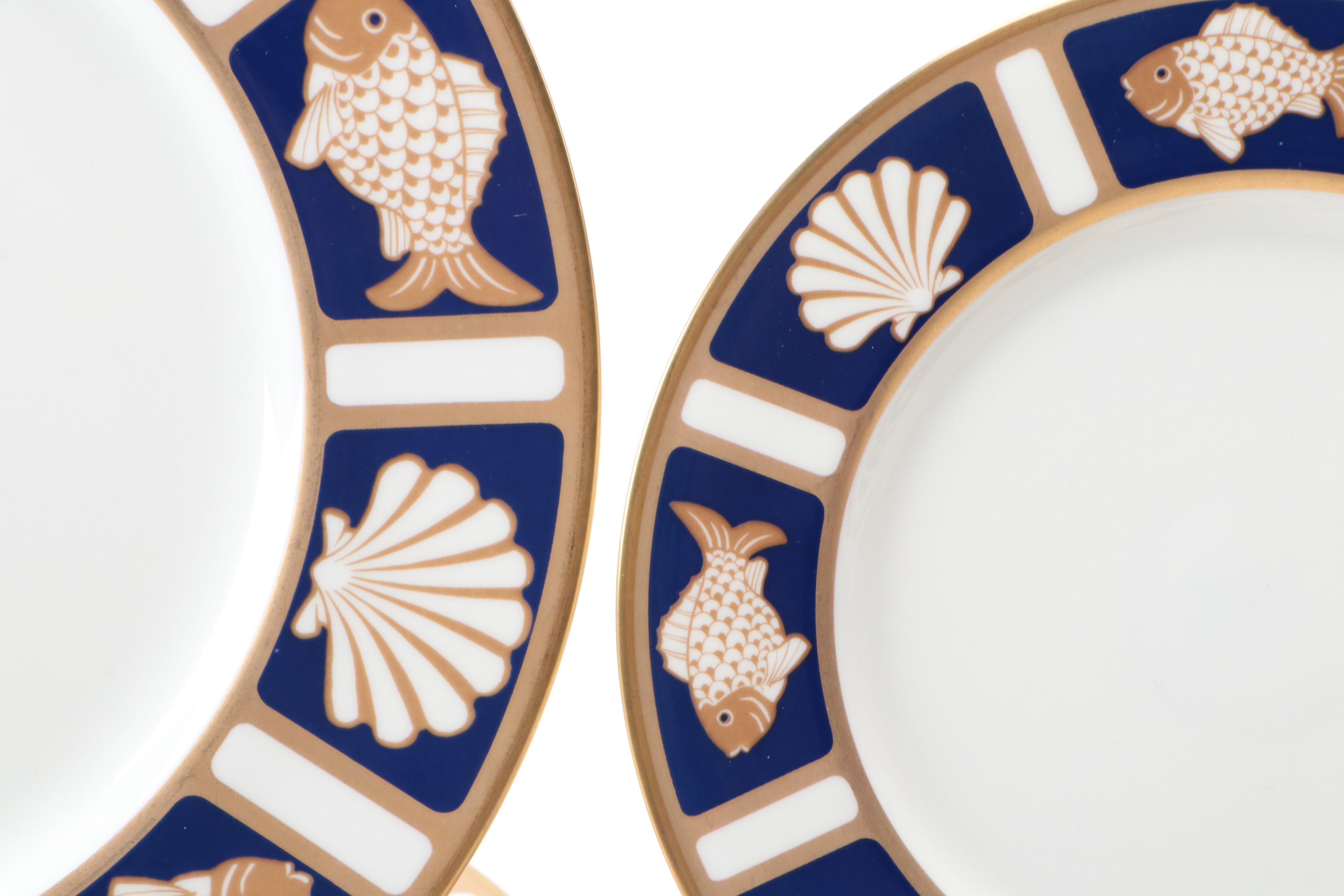 Cathy Hardwick for Mikasa "Fish and Shell" Bone China Dinnerware