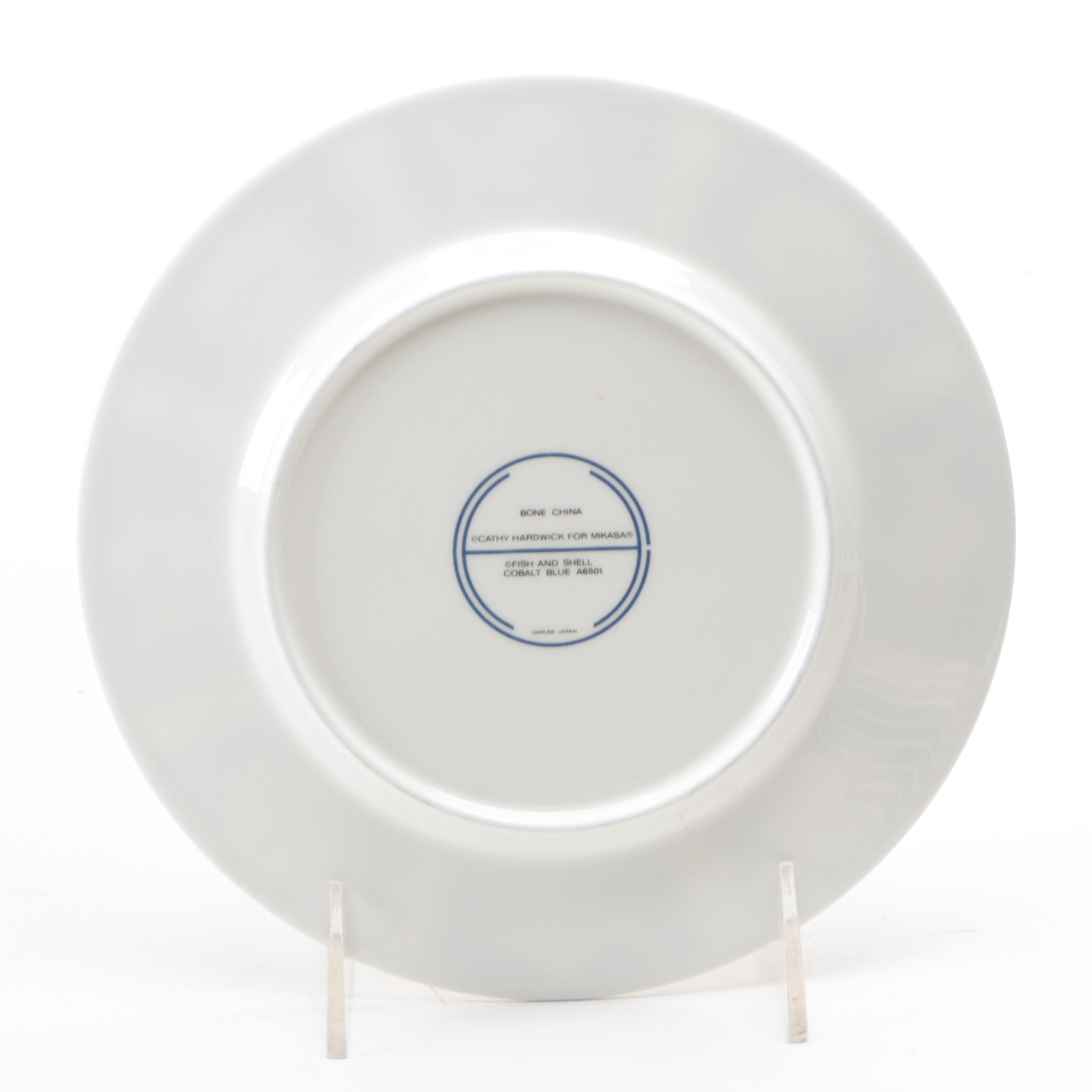 Cathy Hardwick for Mikasa "Fish and Shell" Bone China Dinnerware