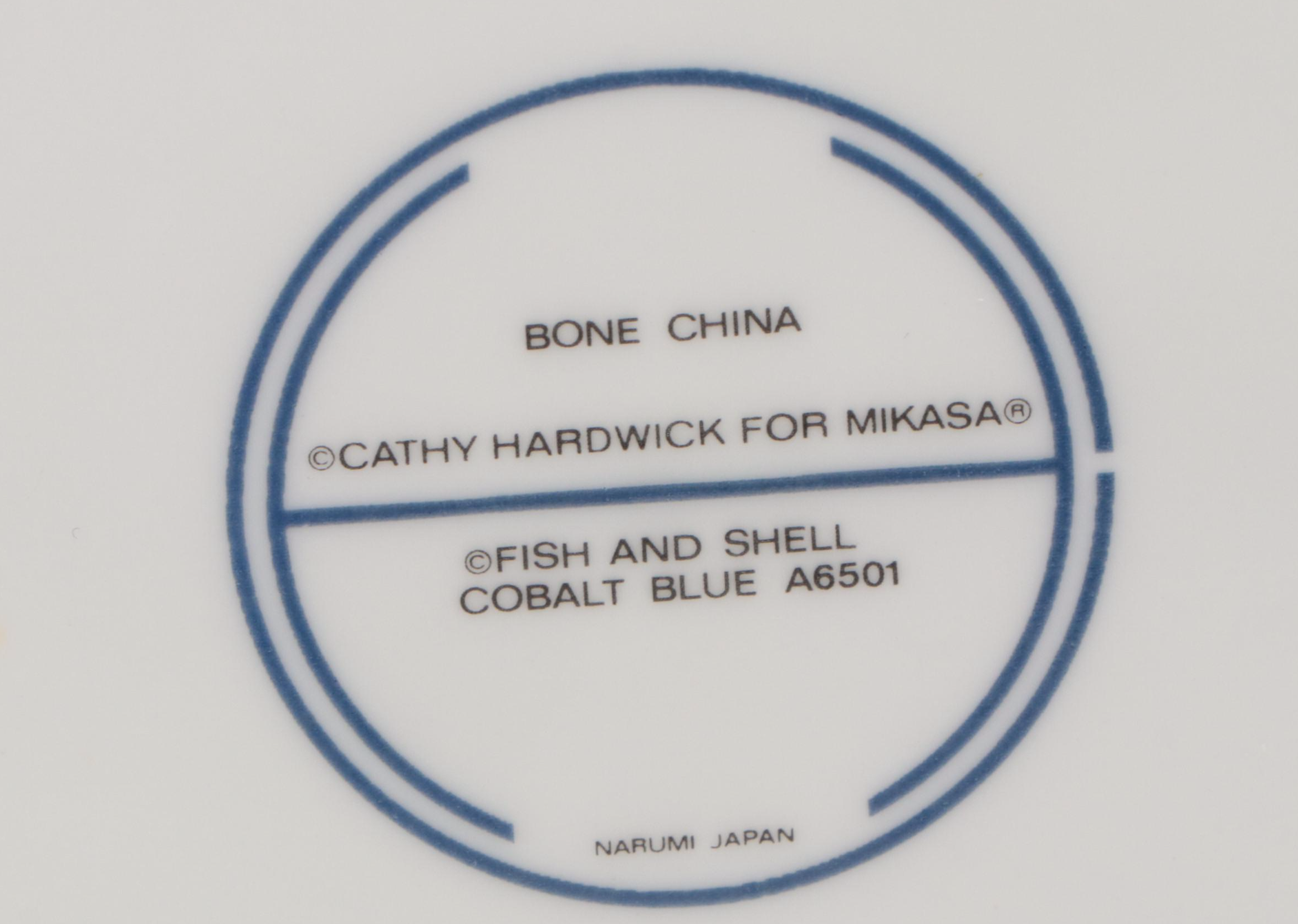 Cathy Hardwick for Mikasa "Fish and Shell" Bone China Dinnerware