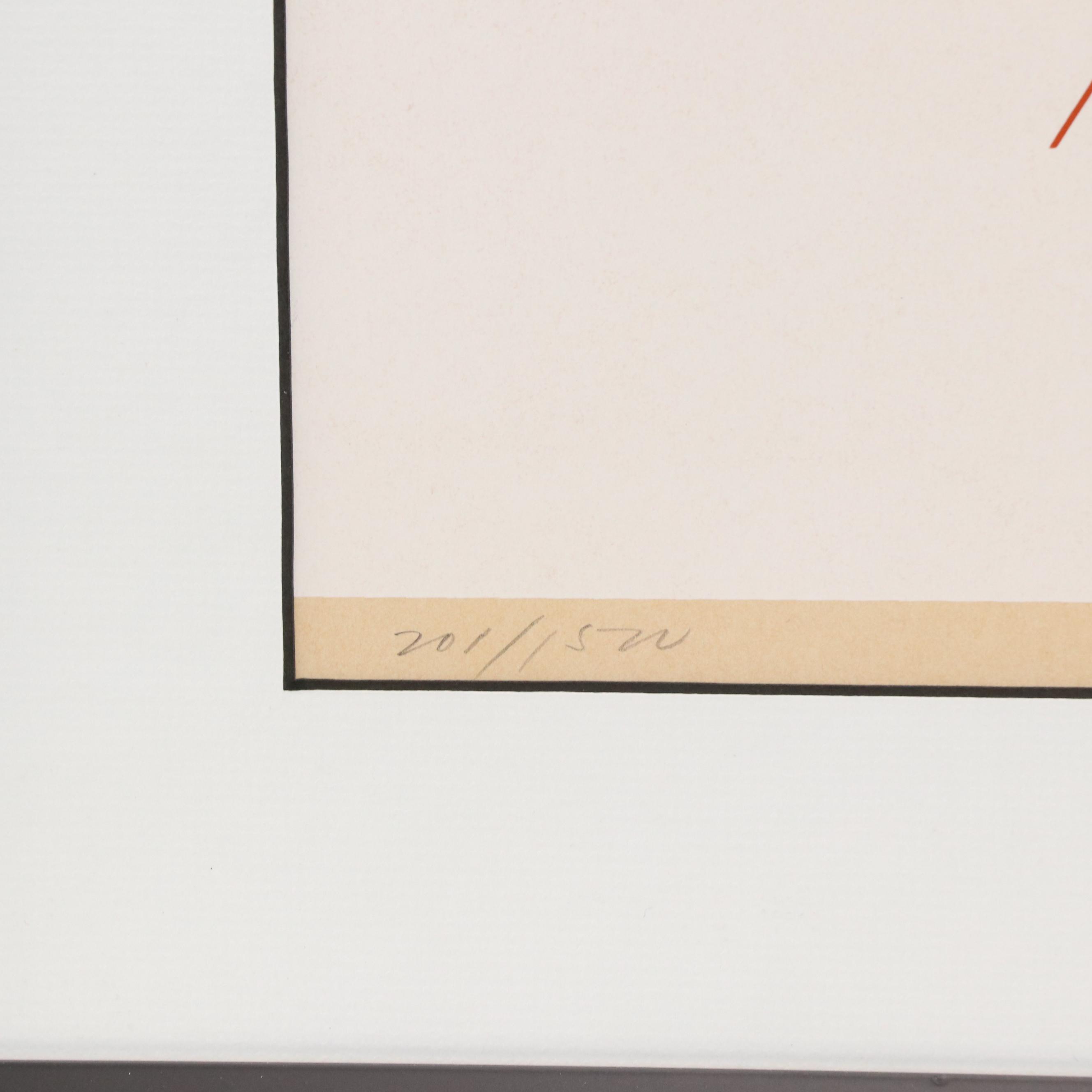 Charley Harper Serigraph "Last Sunflower Seed"