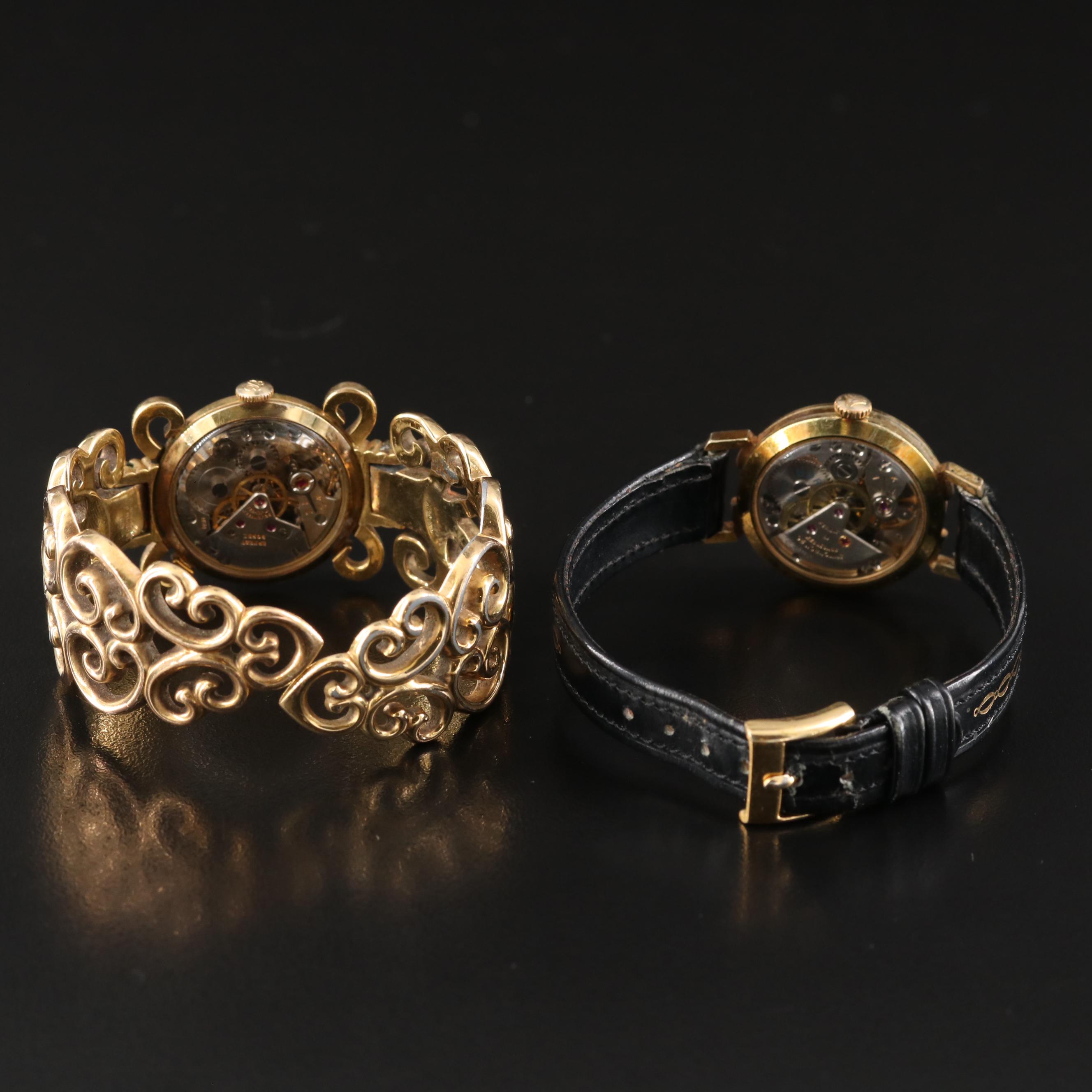 Vintage Ernest Borel Cocktail Kaleidoscope Watches