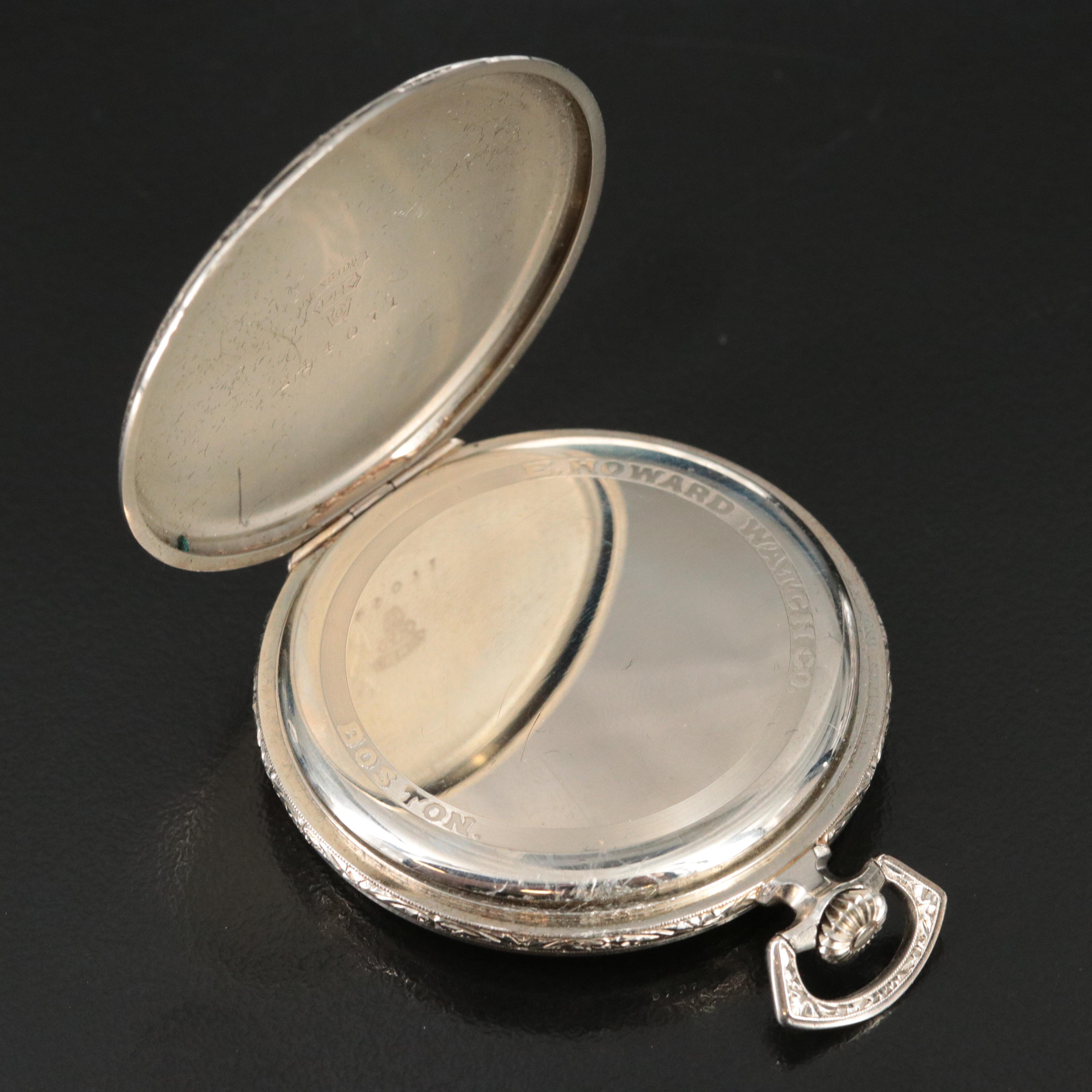 Antique Howard 14K Gold Pocket Watch with Original Box