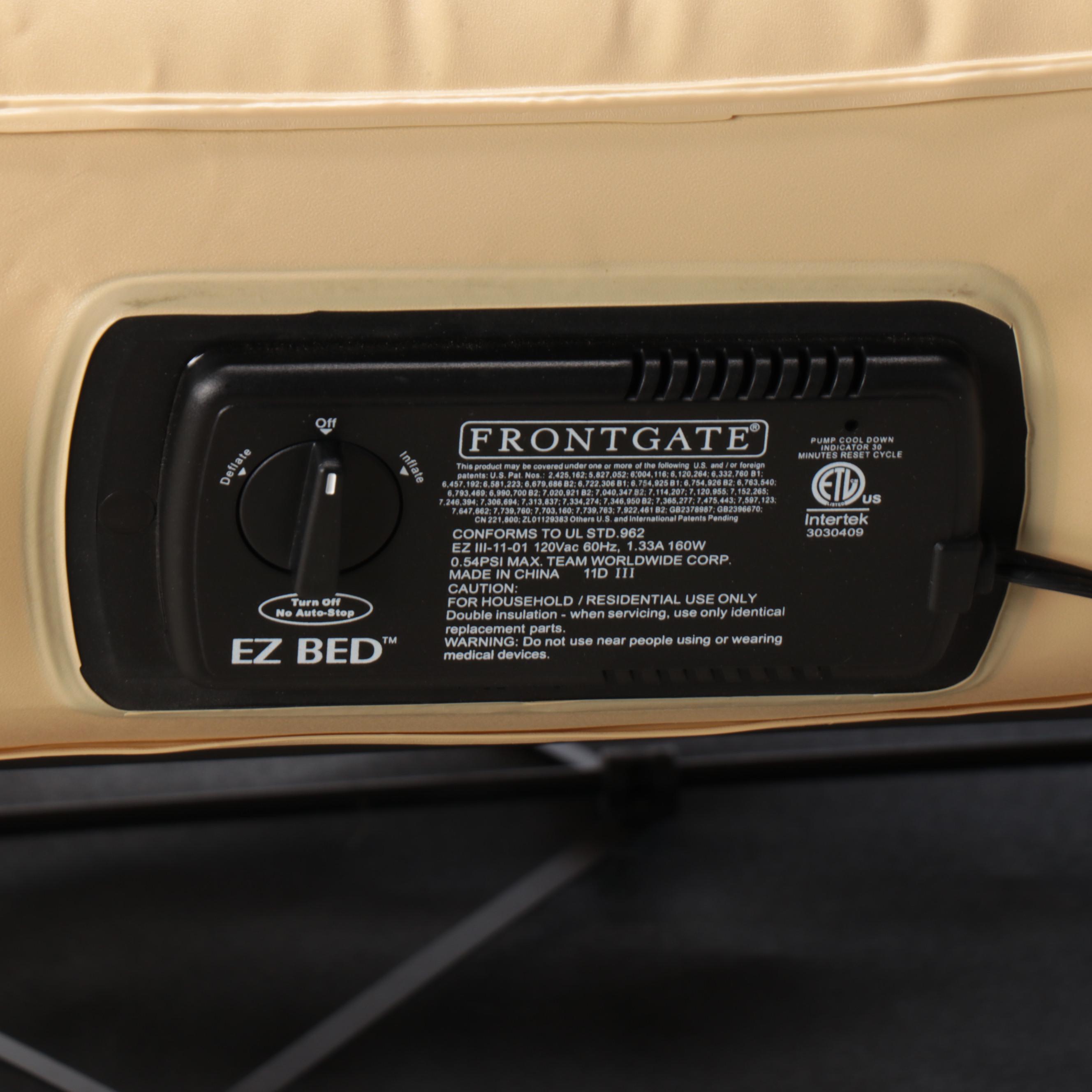 Frontgate EZ Bed Inflatable Air Mattress Guest Bed