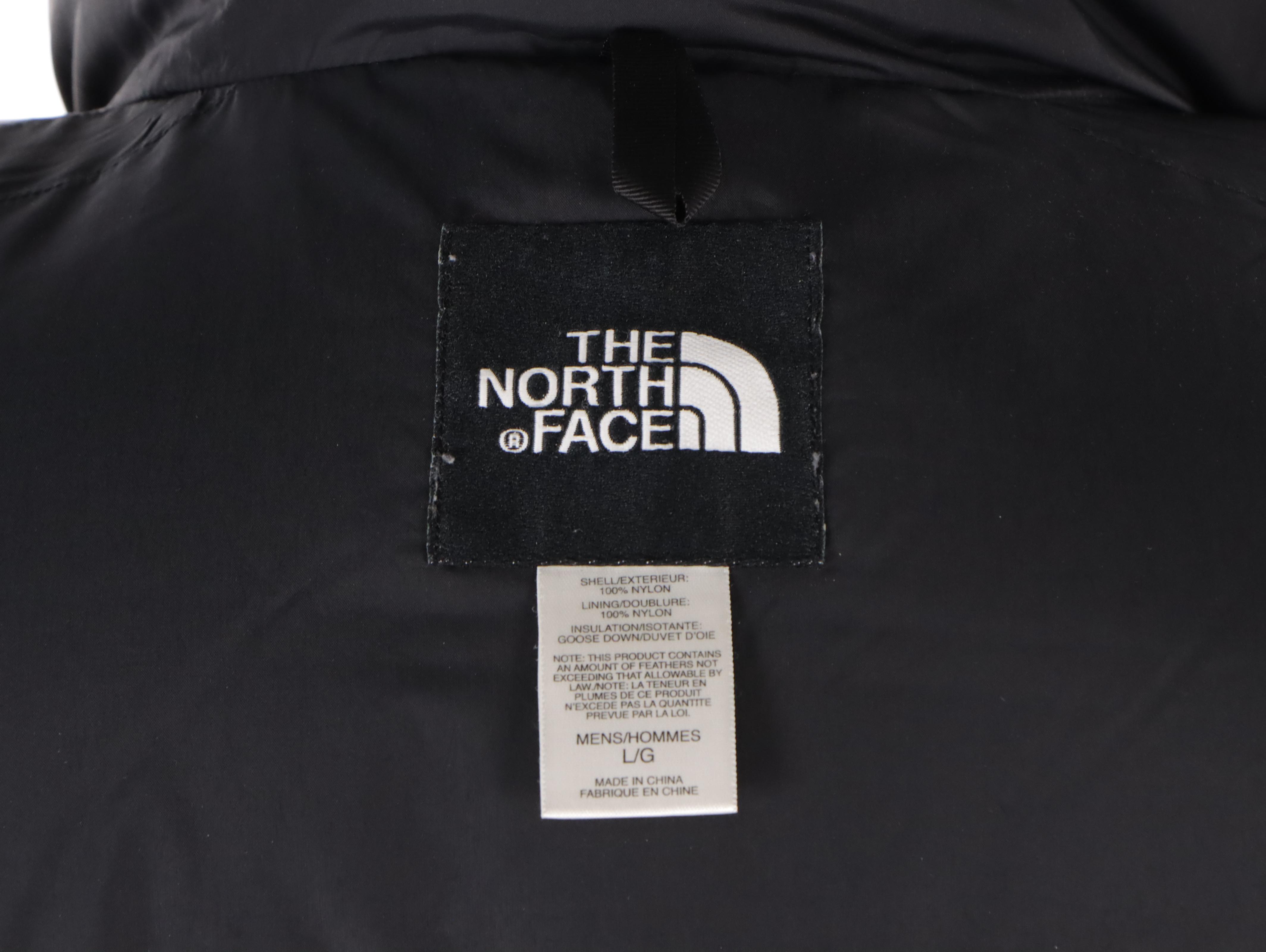 Men's The North Face Goose Down Puffer Jacket and Polo Sport Zip-Up Jacket