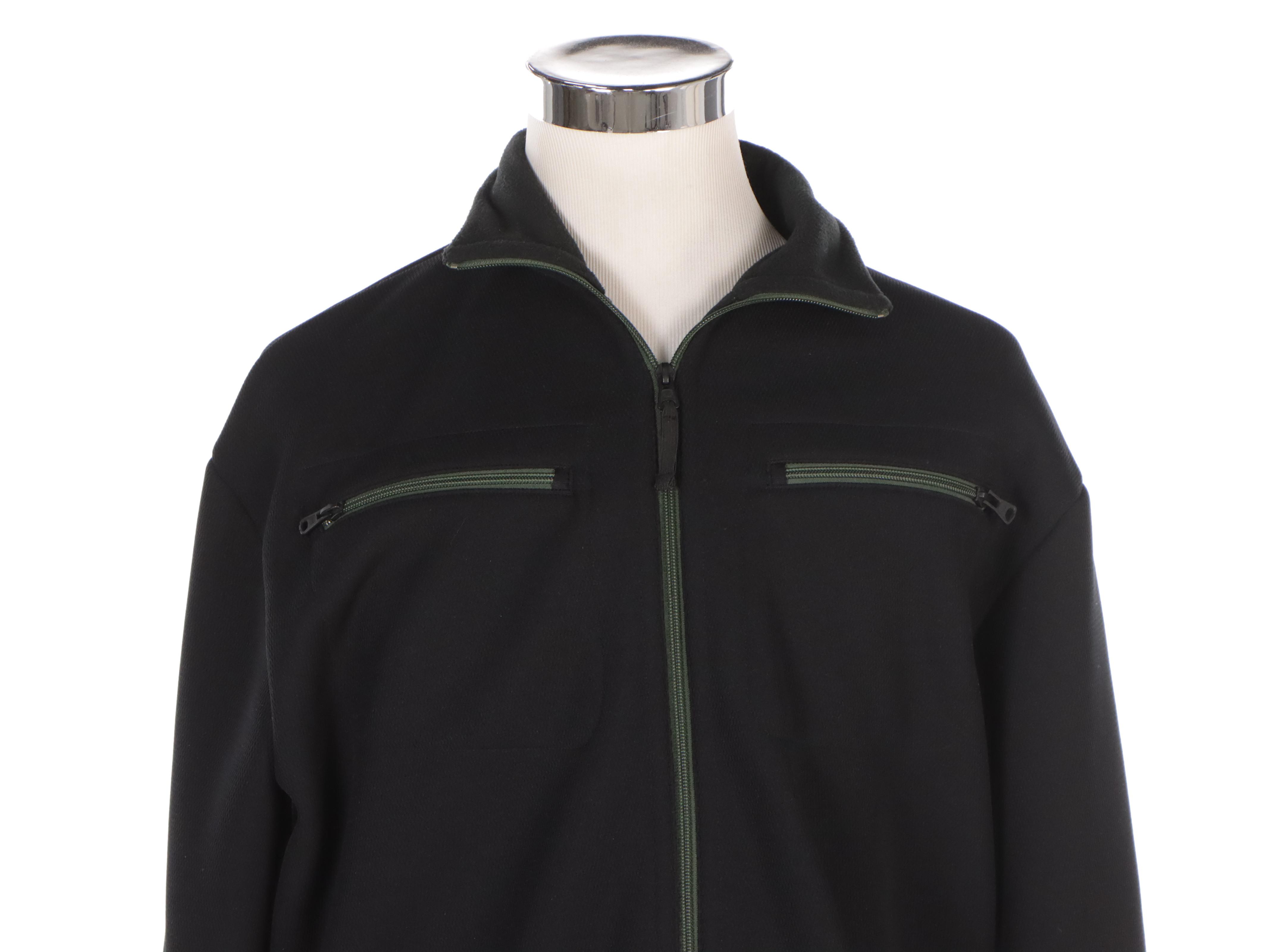 Men's The North Face Goose Down Puffer Jacket and Polo Sport Zip-Up Jacket