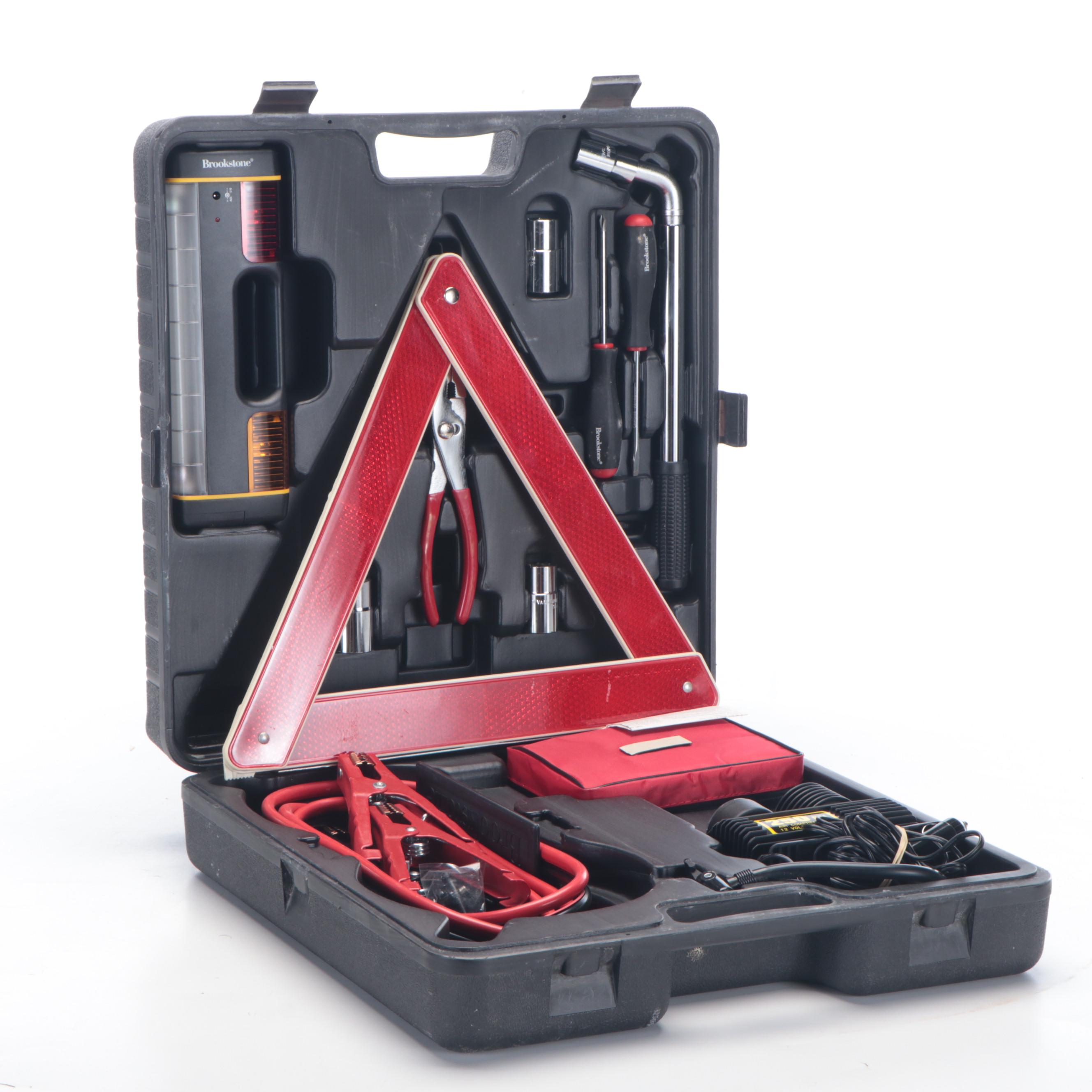Brookstone Vehicle Roadside Emergency Assistance Kit