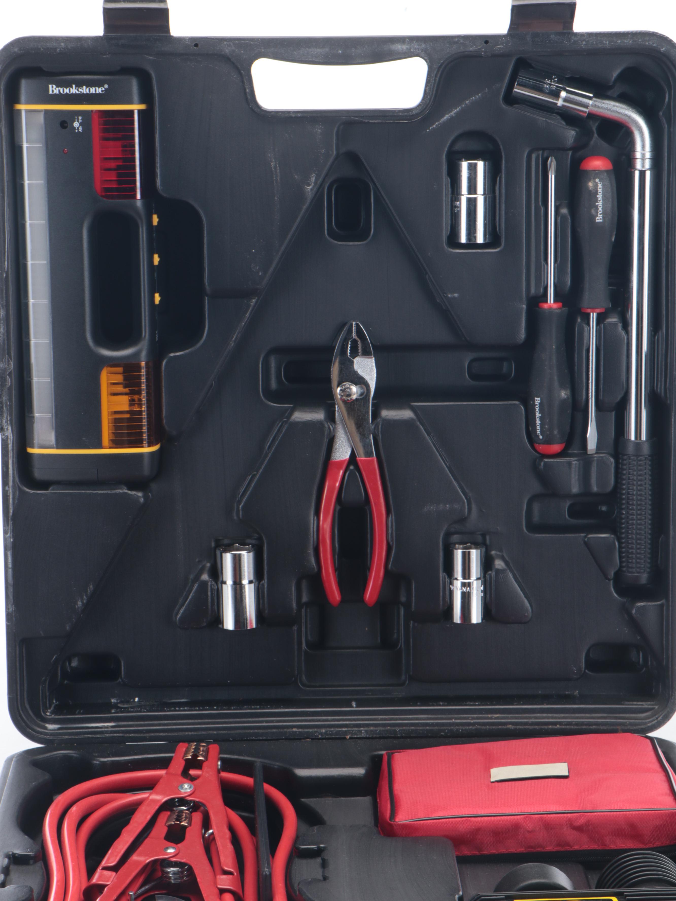 Brookstone Vehicle Roadside Emergency Assistance Kit