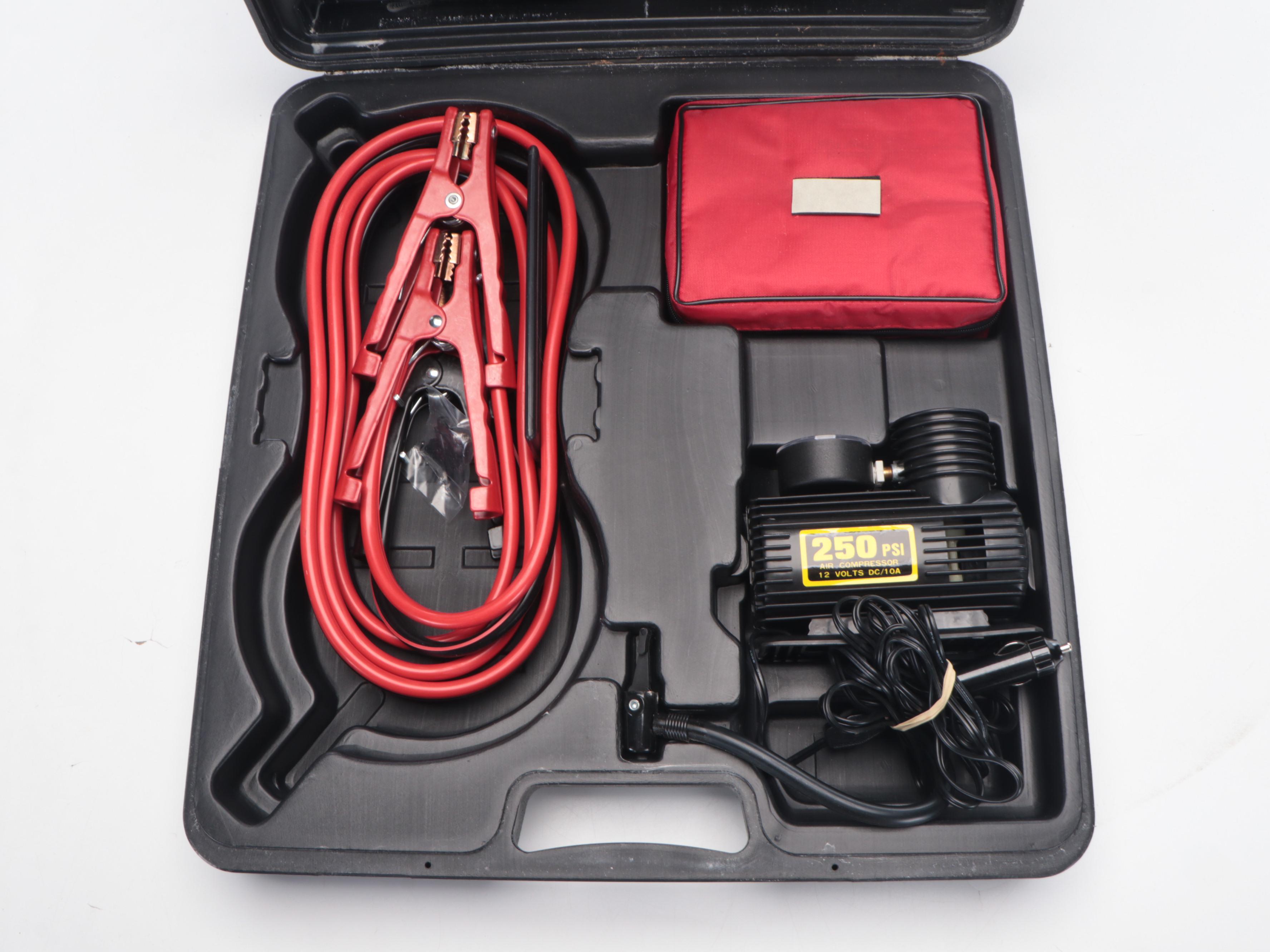 Brookstone Vehicle Roadside Emergency Assistance Kit