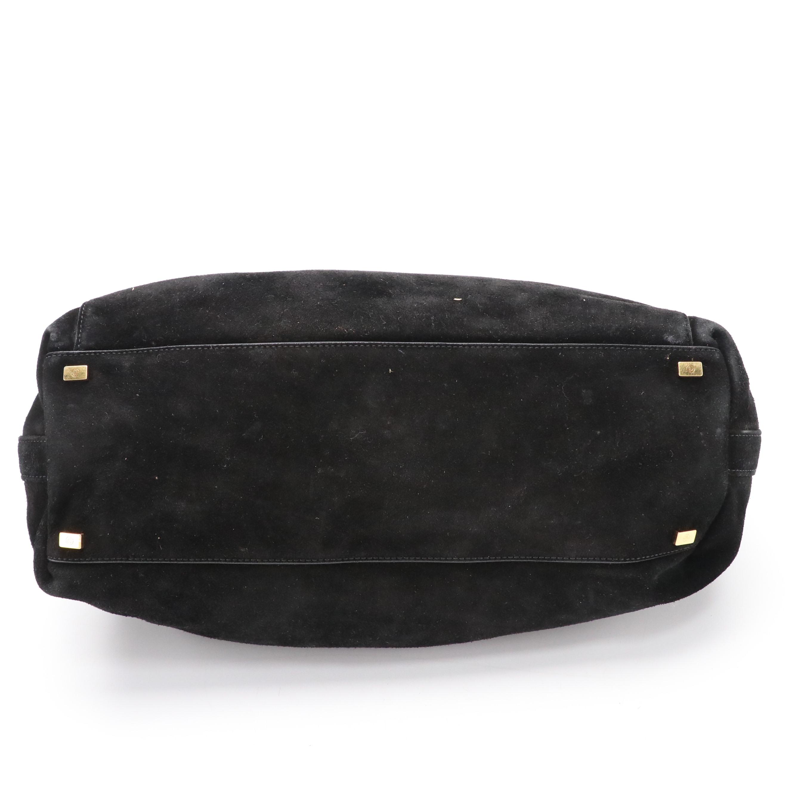 The Row Suede Sidekick Shoulder Bag