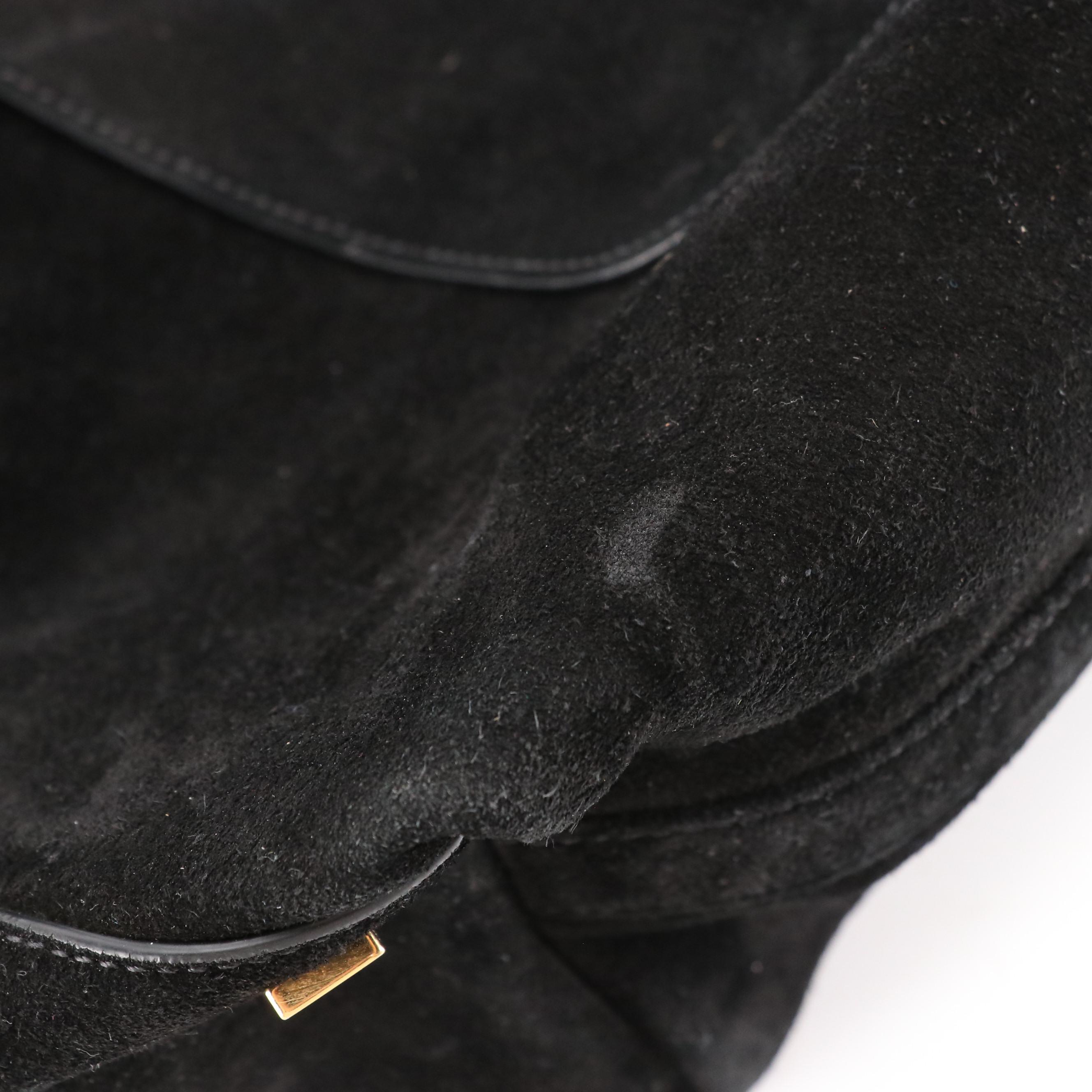 The Row Suede Sidekick Shoulder Bag