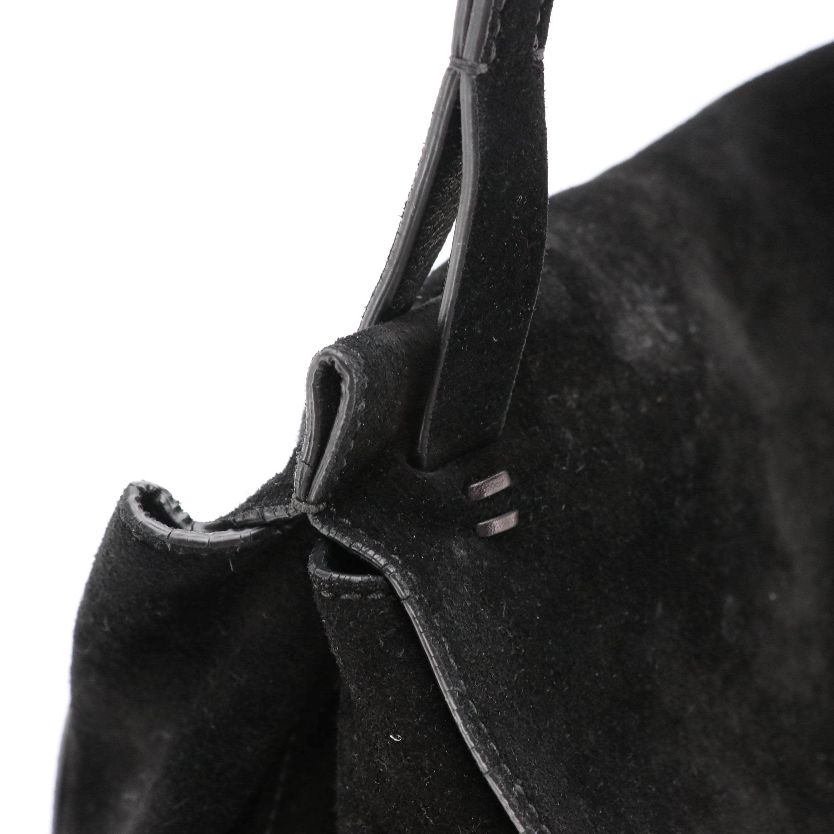 The Row Suede Sidekick Shoulder Bag