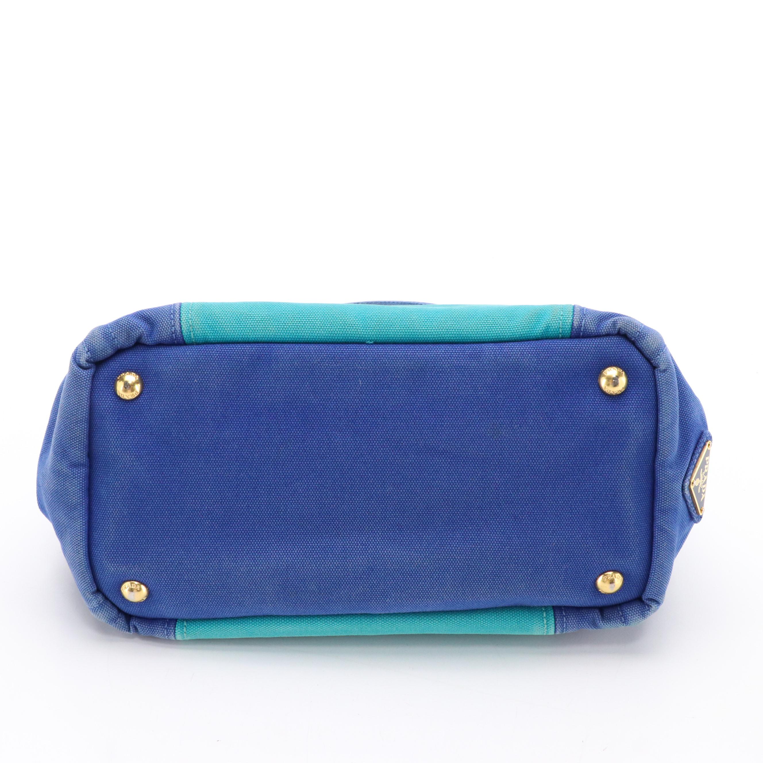 Prada Canapa Canvas Two-Way Bag