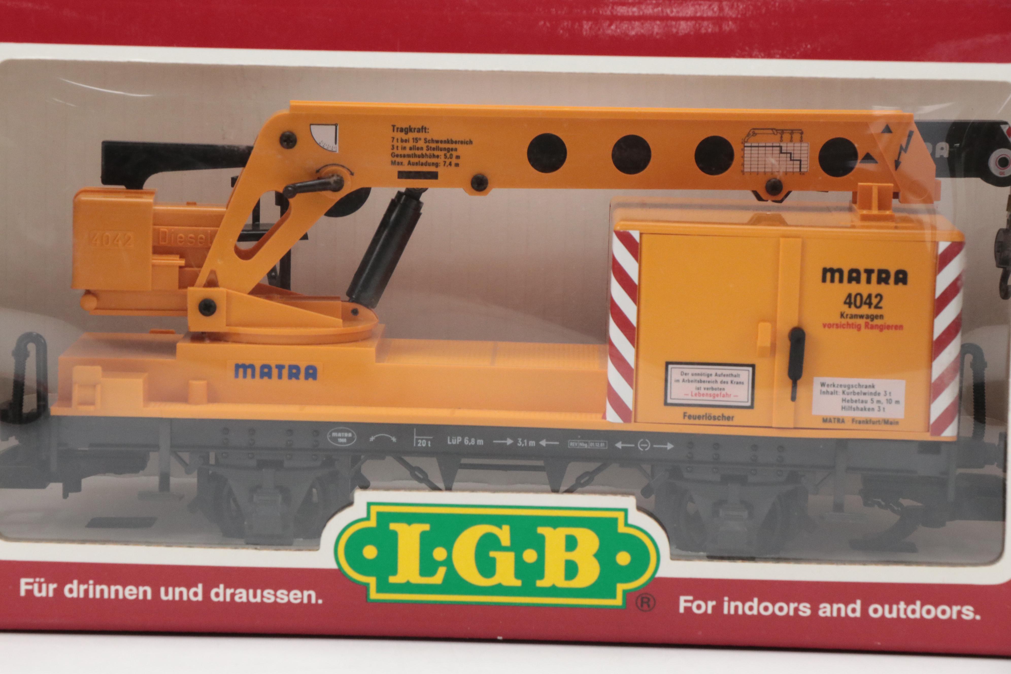 German Lehmann-Gross-Bahn G Scale Train Cars