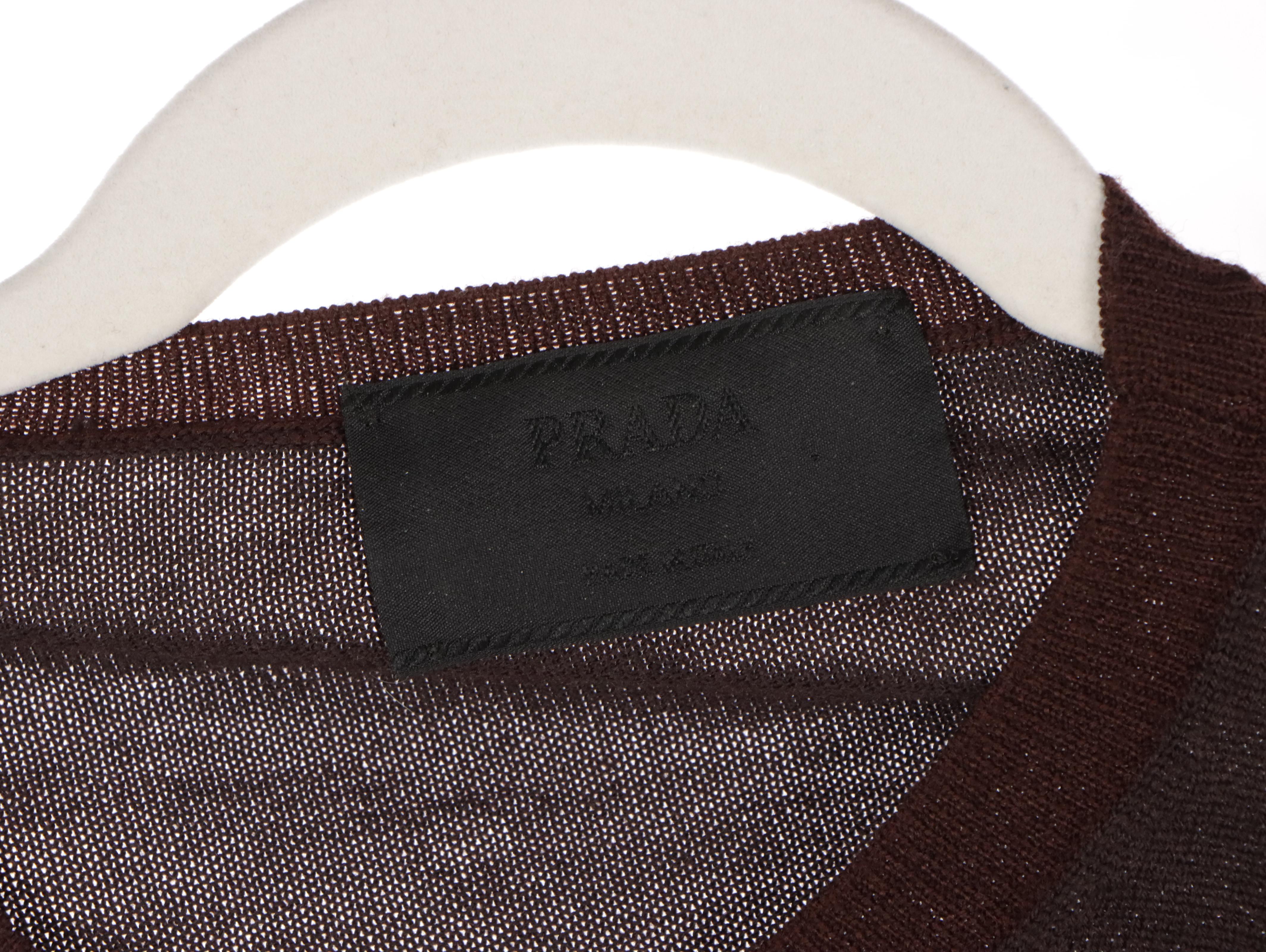 Men's Prada, Gucci, and Boss Hugo Boss Pullover Knit Shirt and Sweaters