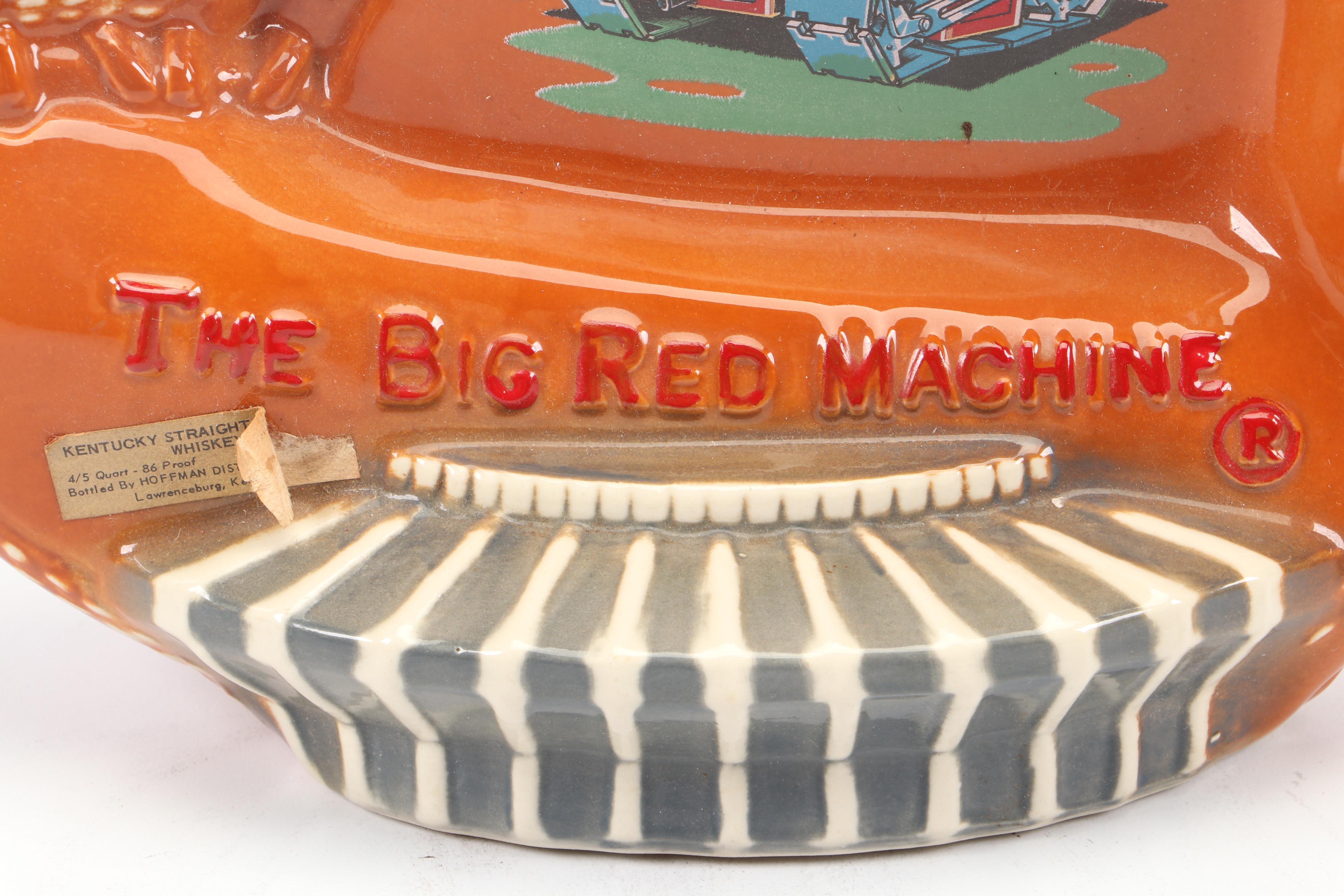 Hoffman Distilling Co. "Big Red Machine" Baseball Glove Ceramic Decanter, 1973