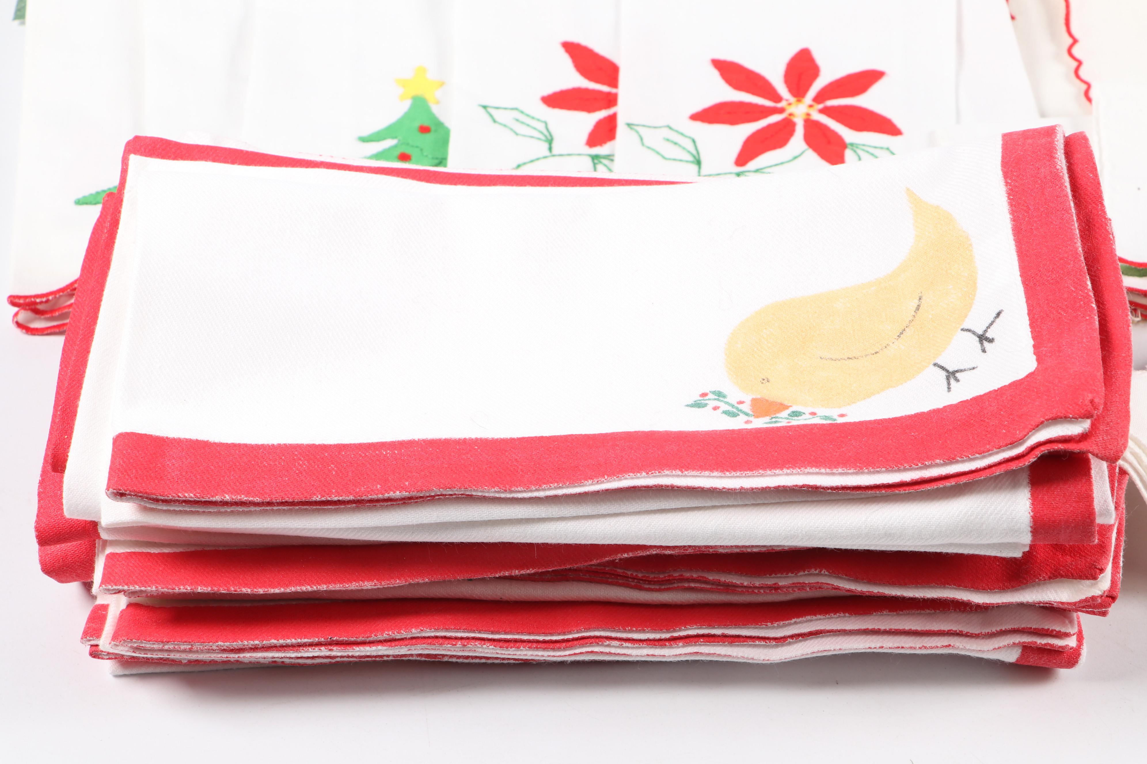 Cannon Christmas Bathroom Hand Towels and Other Seasonal Kitchen Linens