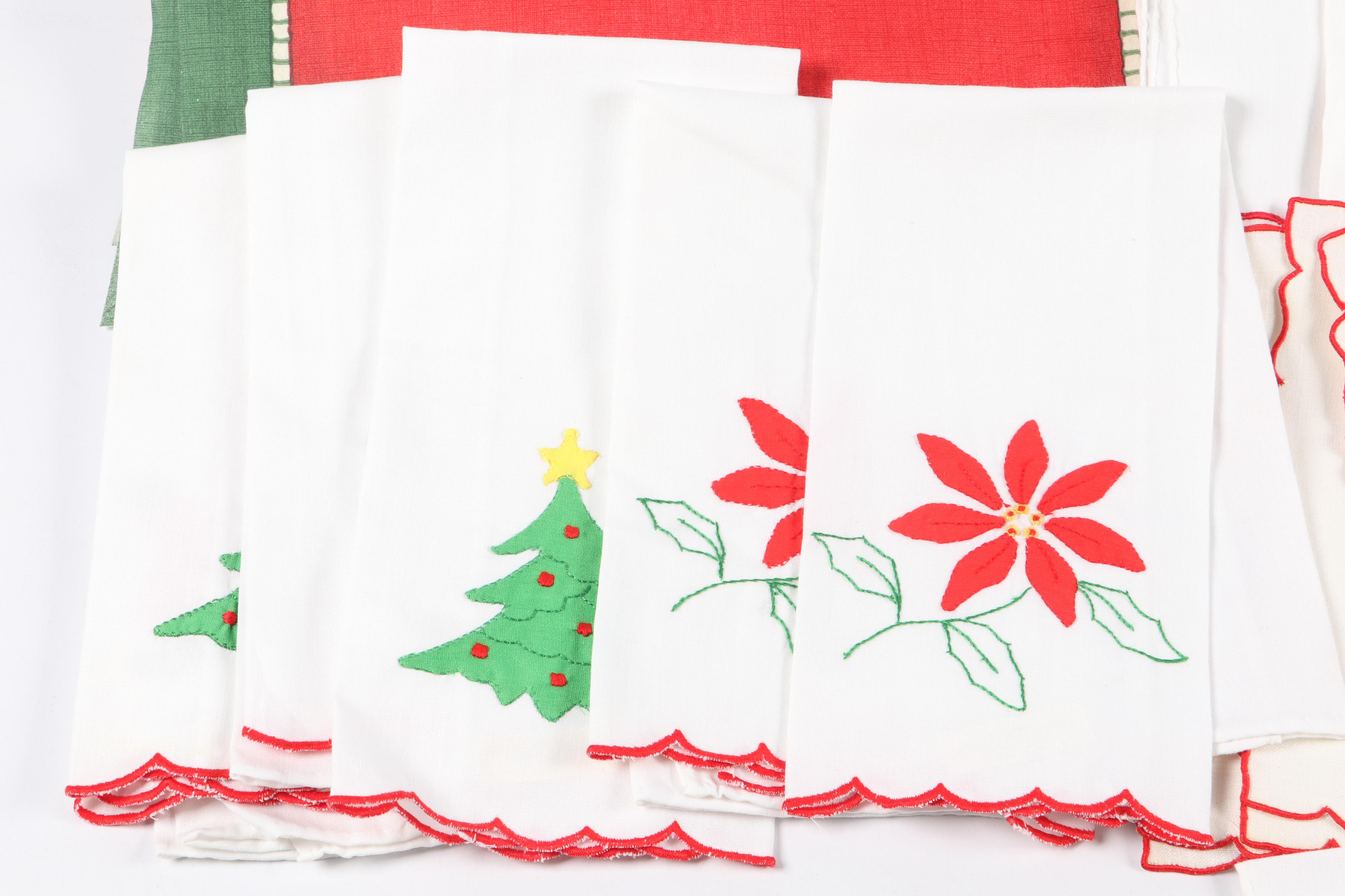Cannon Christmas Bathroom Hand Towels and Other Seasonal Kitchen Linens