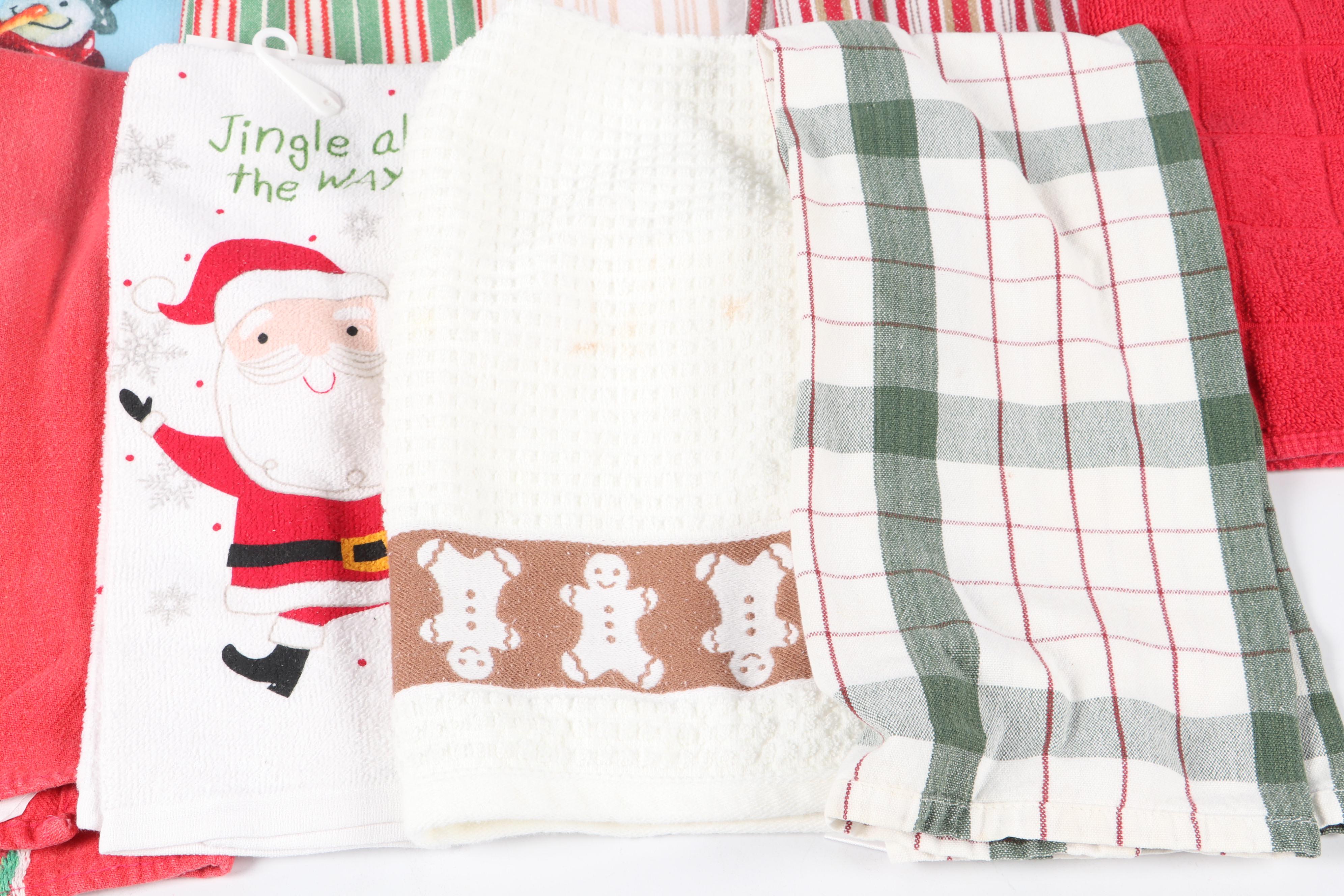 Cannon Christmas Bathroom Hand Towels and Other Seasonal Kitchen Linens