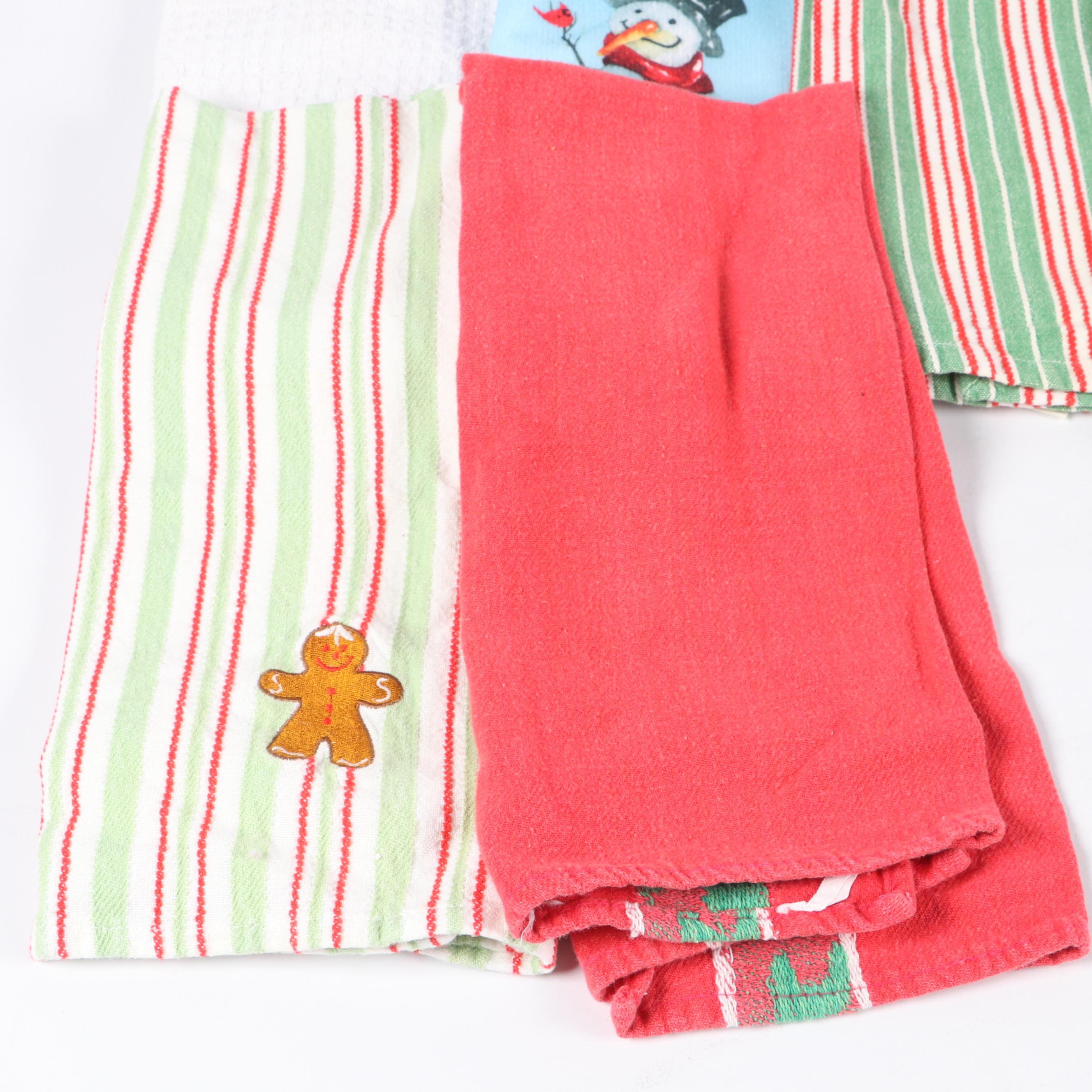 Cannon Christmas Bathroom Hand Towels and Other Seasonal Kitchen Linens