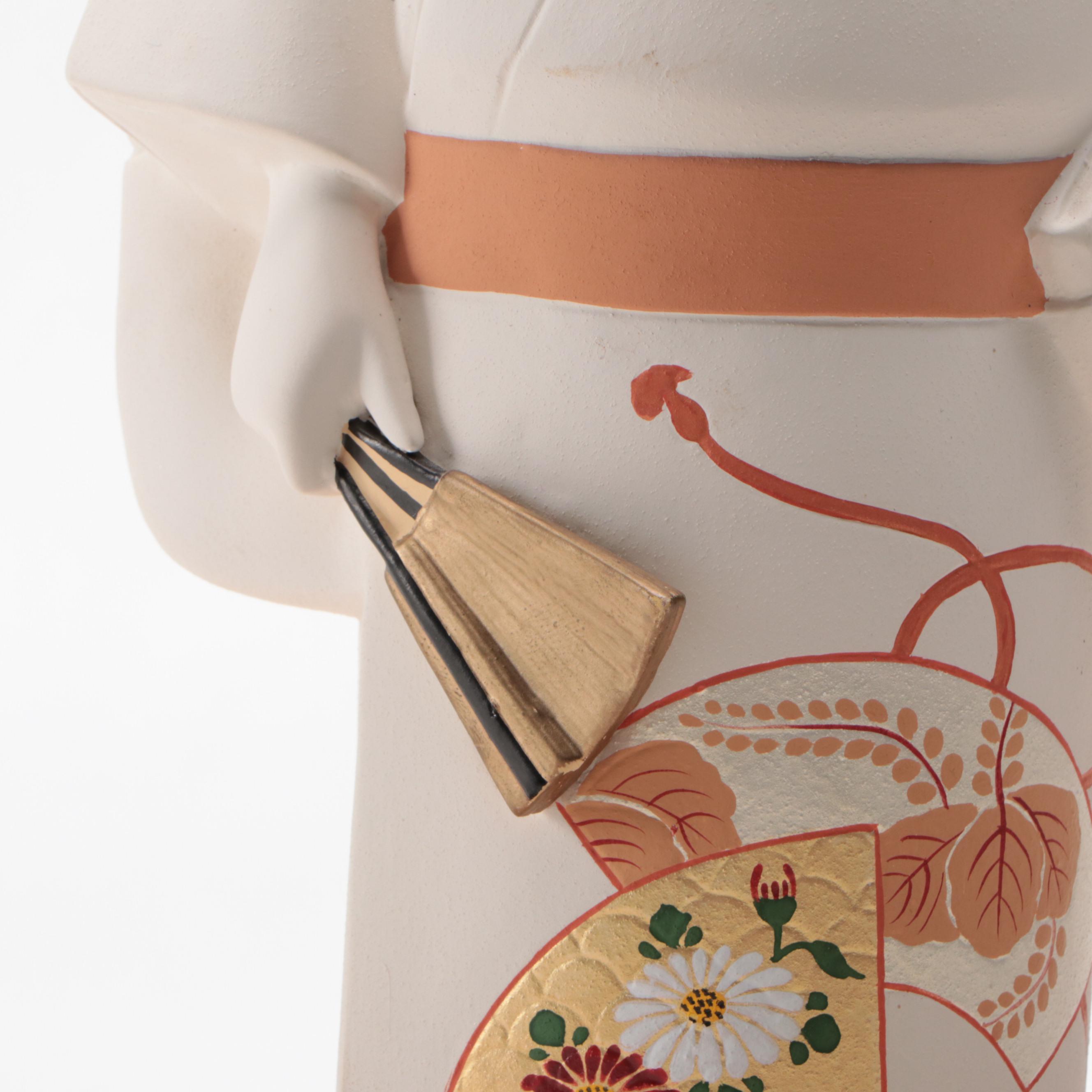 Japanese Hakata Porcelain Figurine