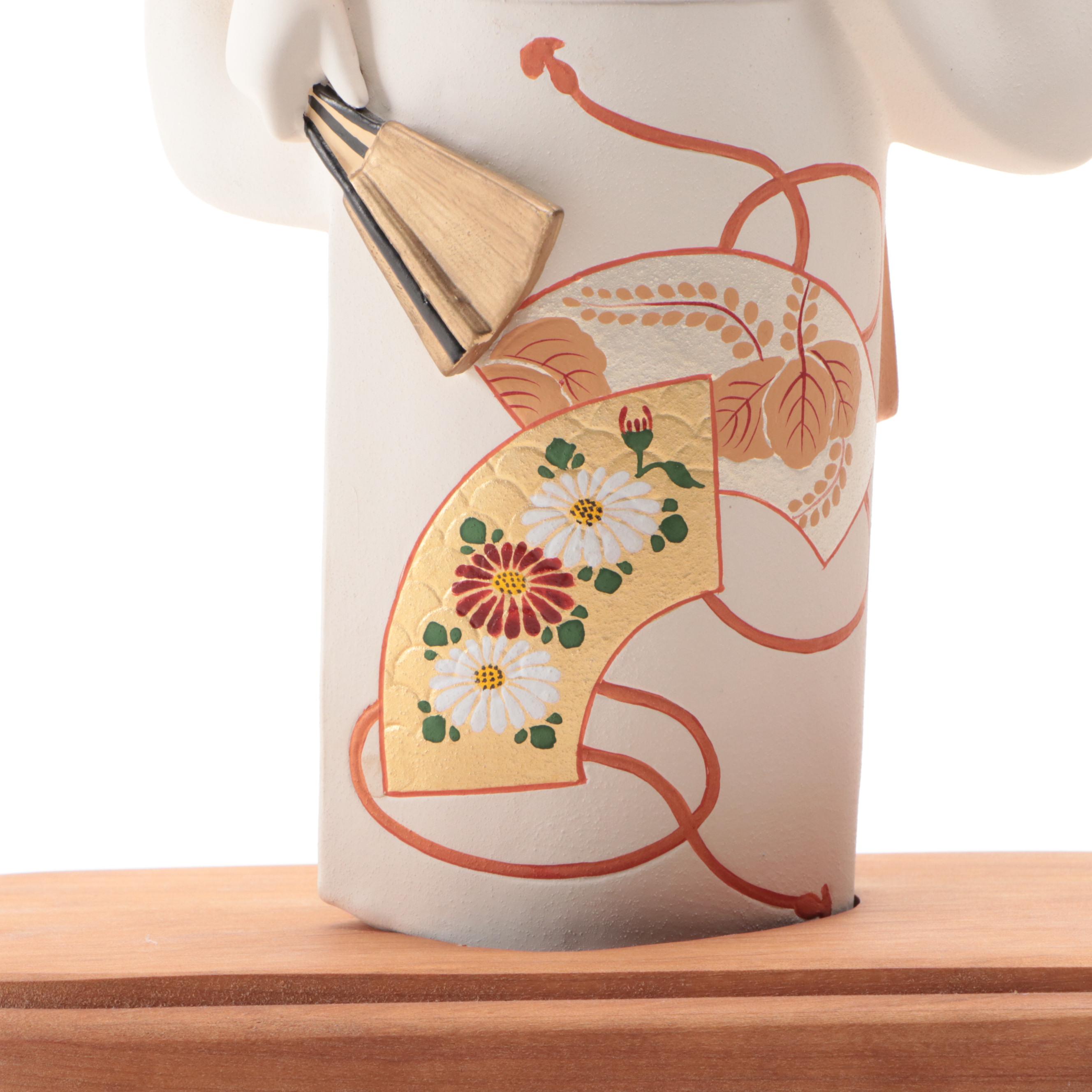 Japanese Hakata Porcelain Figurine