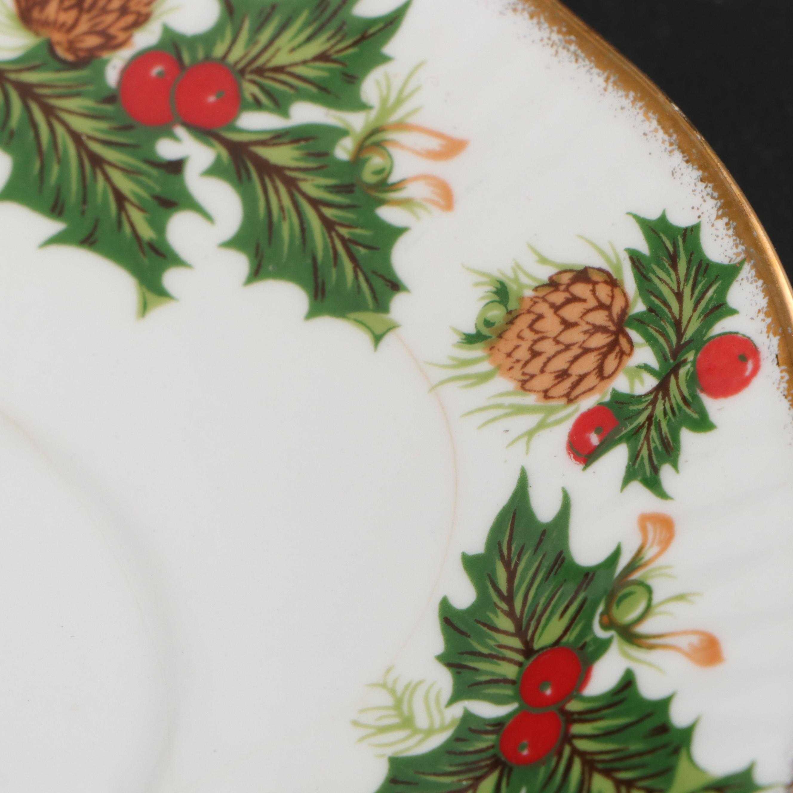 Rosiana China Co. Queen's with Other Bone China and Porcelain Cups and Saucers