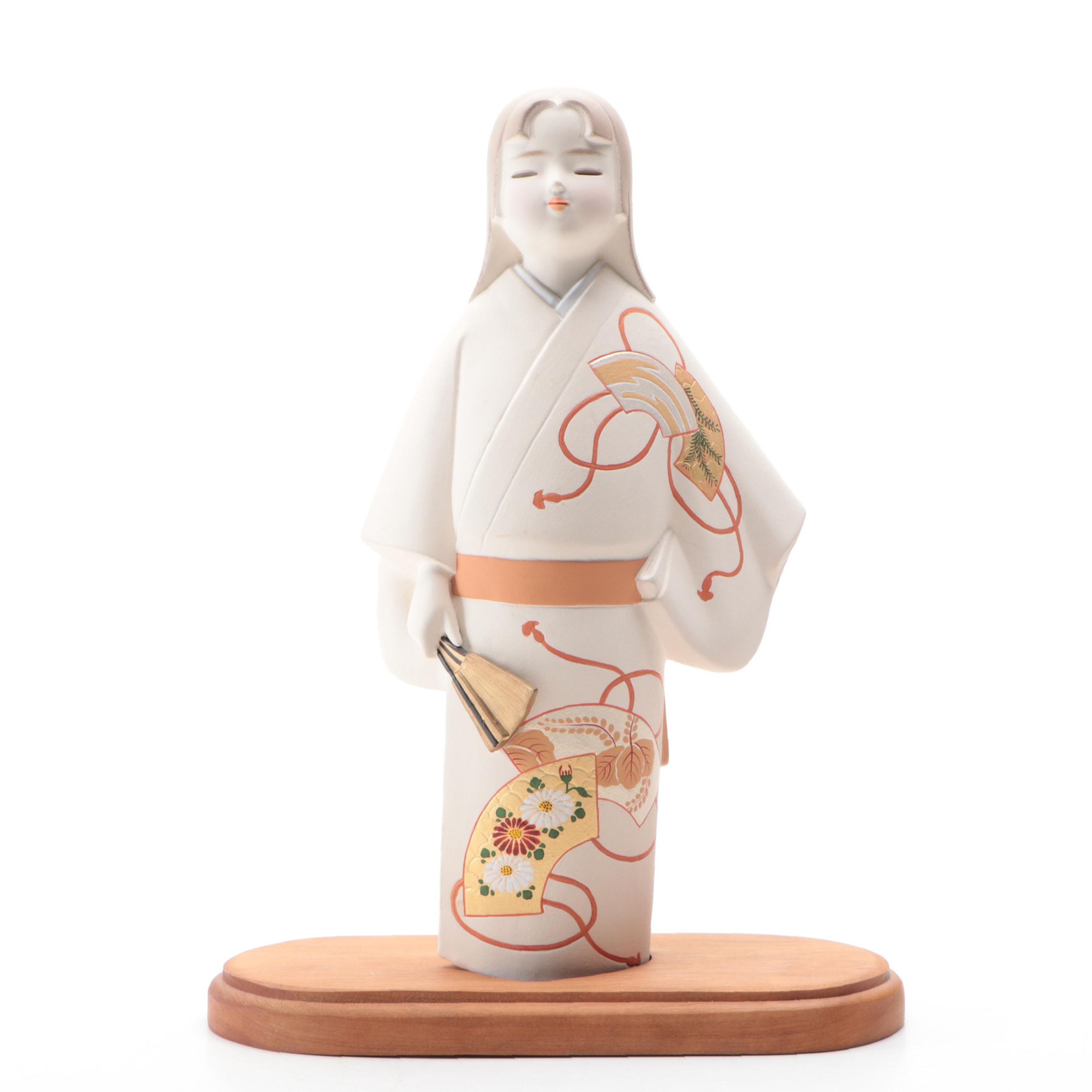 Japanese Hakata Porcelain Figurine