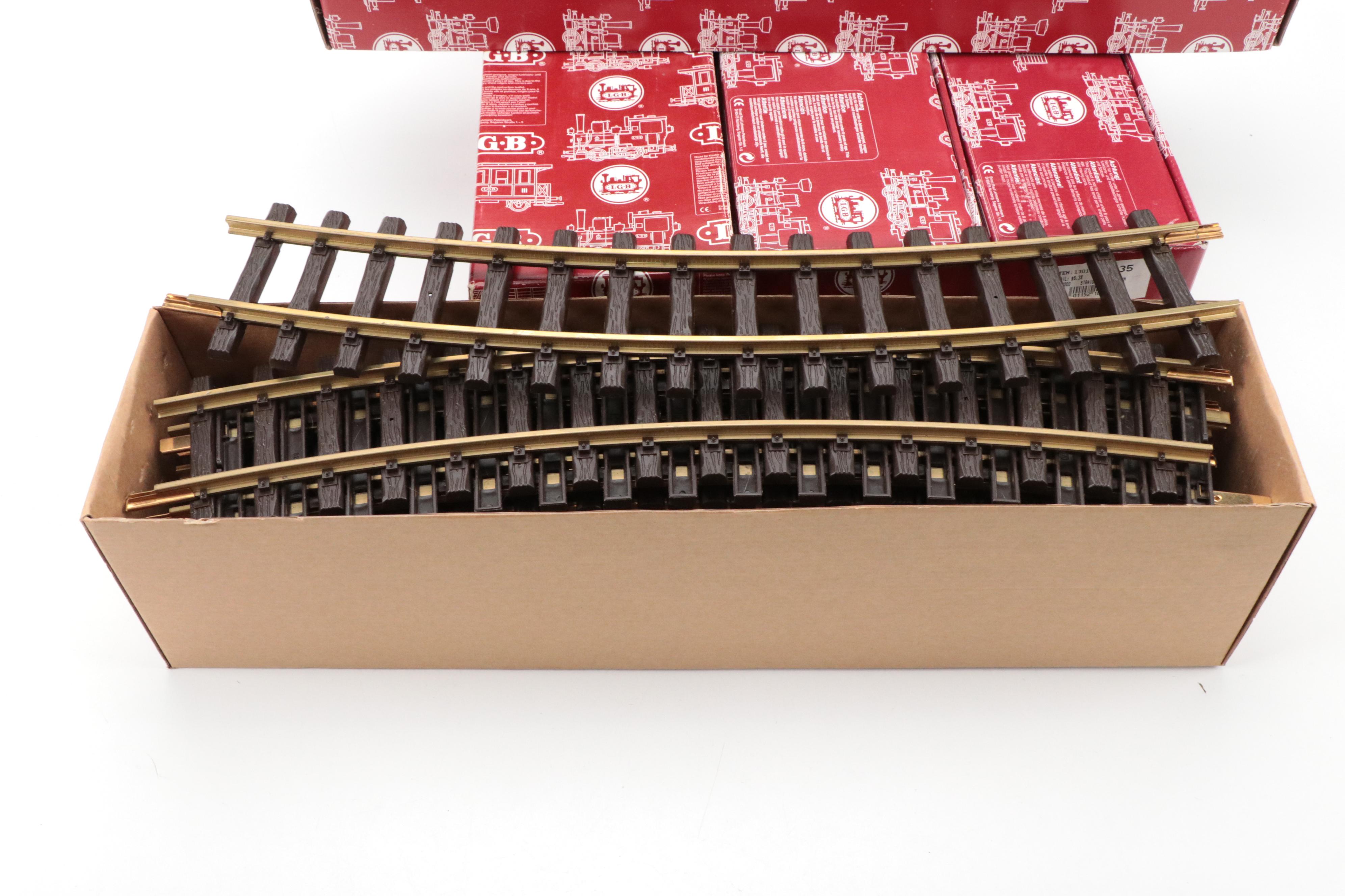 LGB G Scale Train Tracks, Road Crossing, Accessories and Craftsman Tool Case