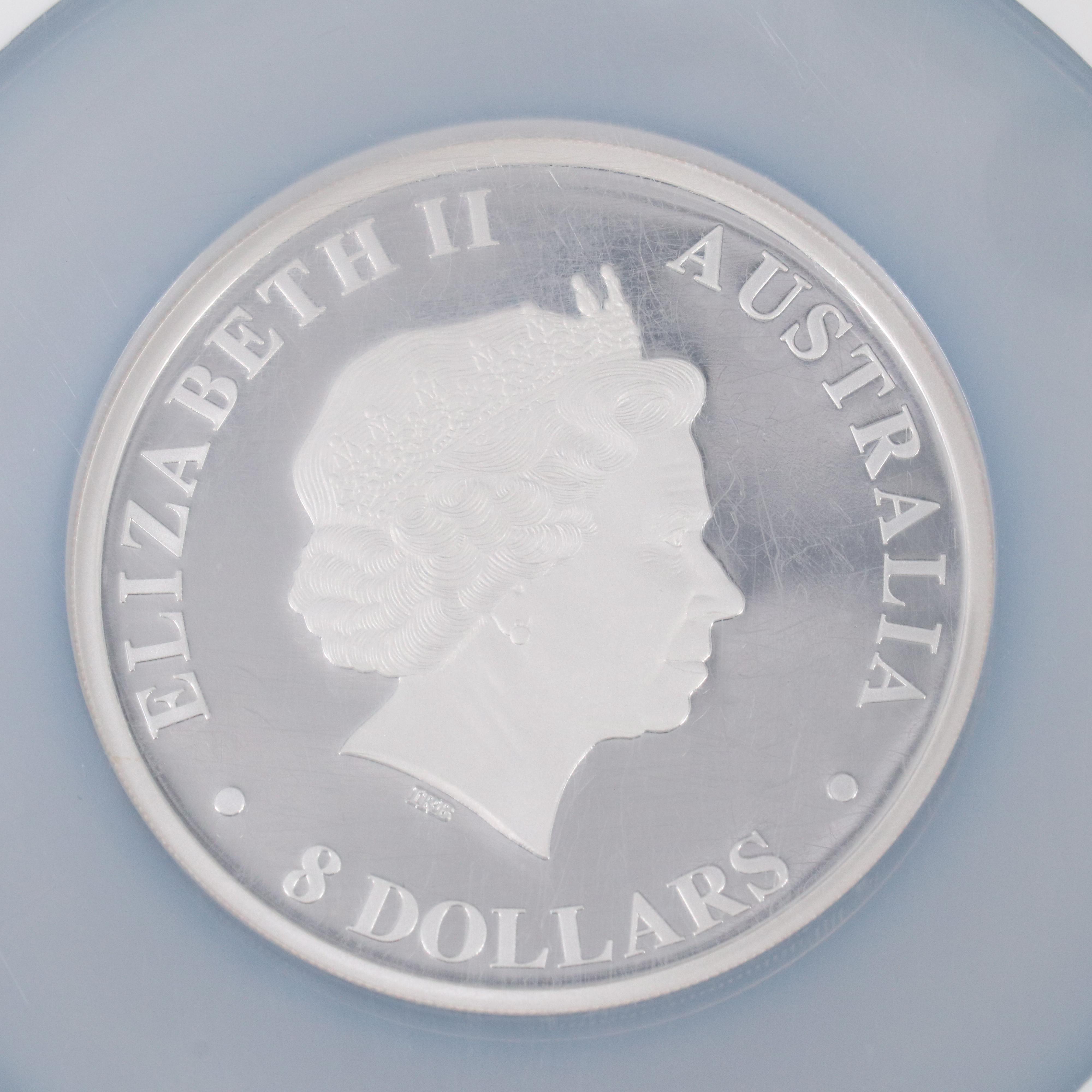 NGC PF 69 Ultra Cameo 2011-P Australia Five Ounce Coin