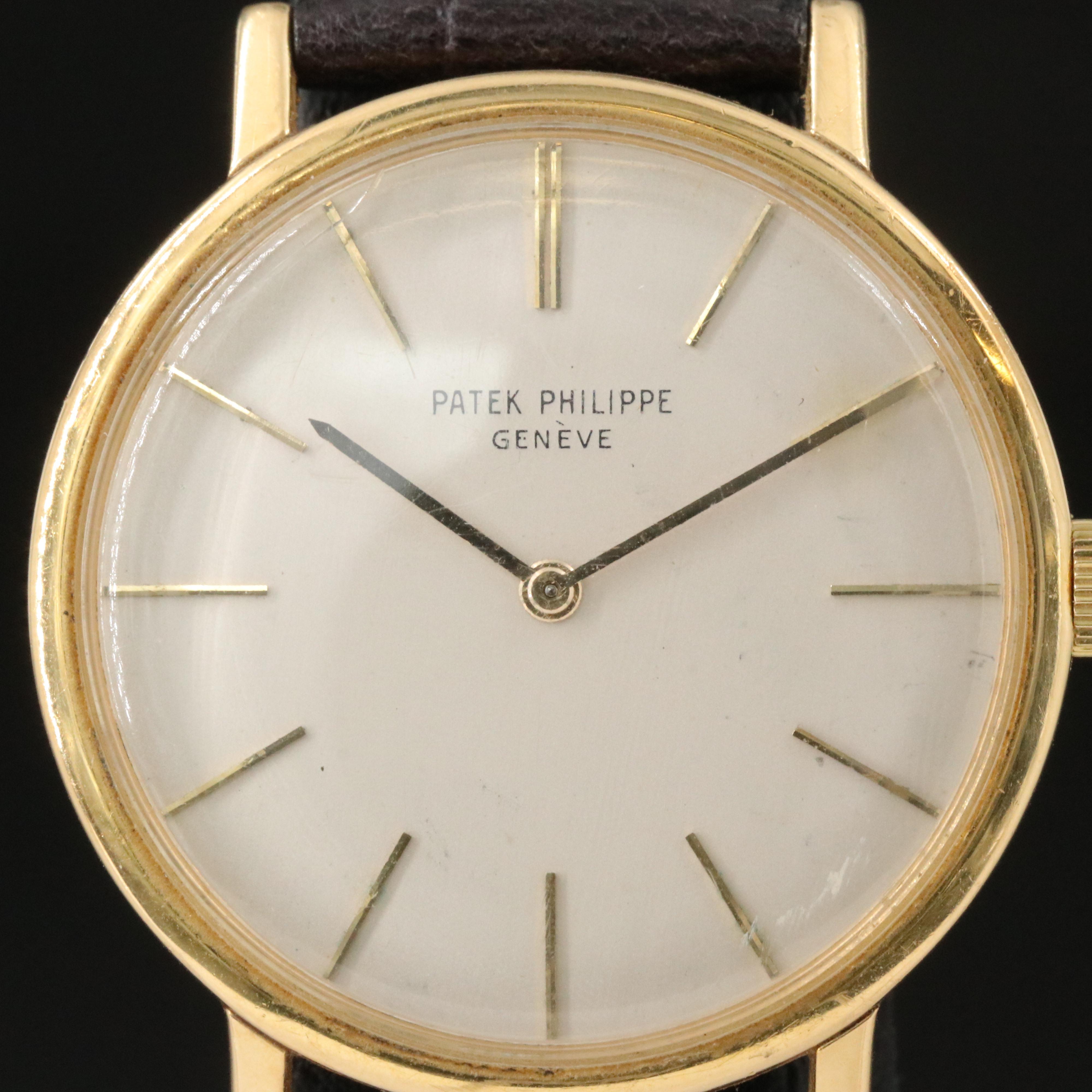 Patek Philippe Calatrava Ref. 3426 Gold Watch