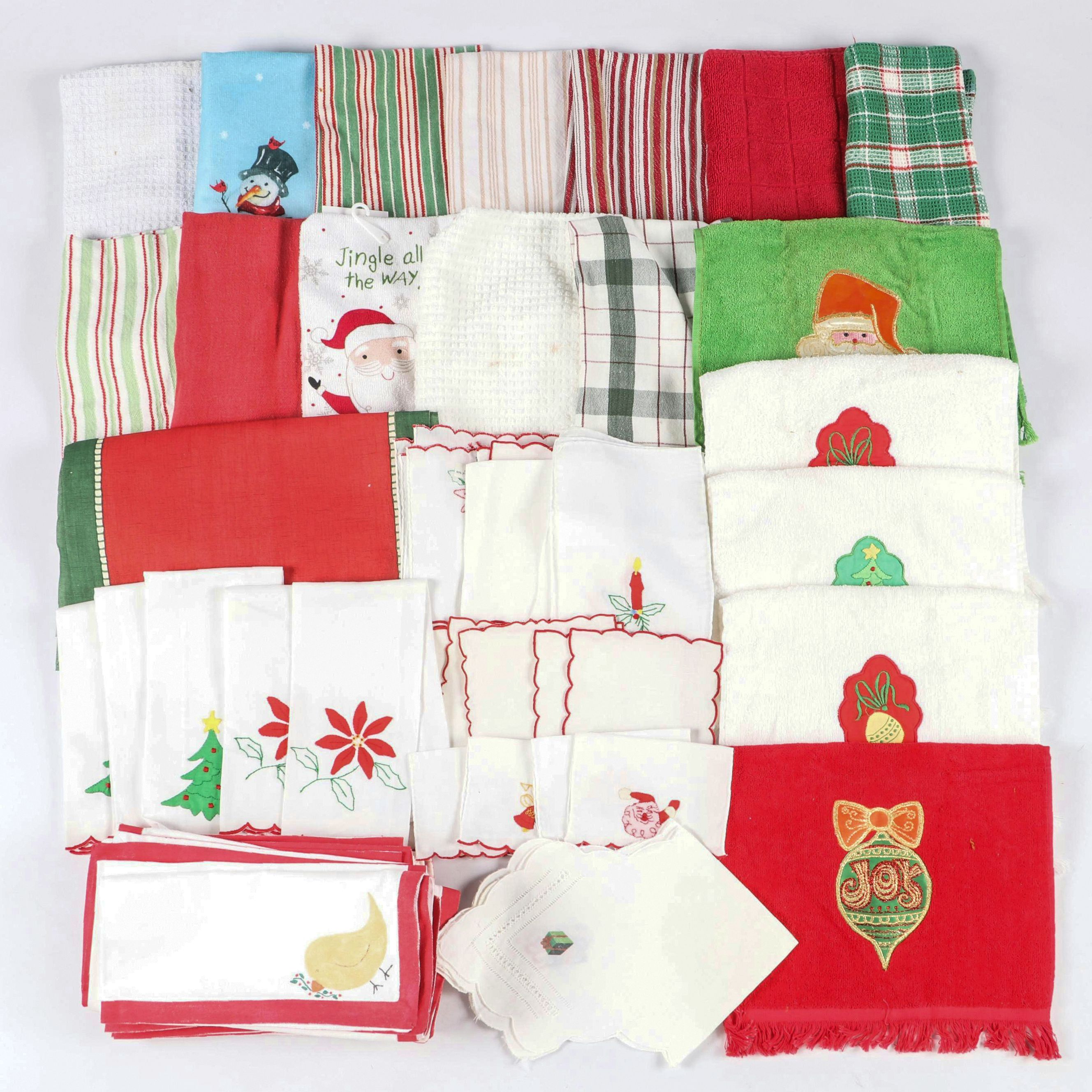 Cannon Christmas Bathroom Hand Towels and Other Seasonal Kitchen Linens