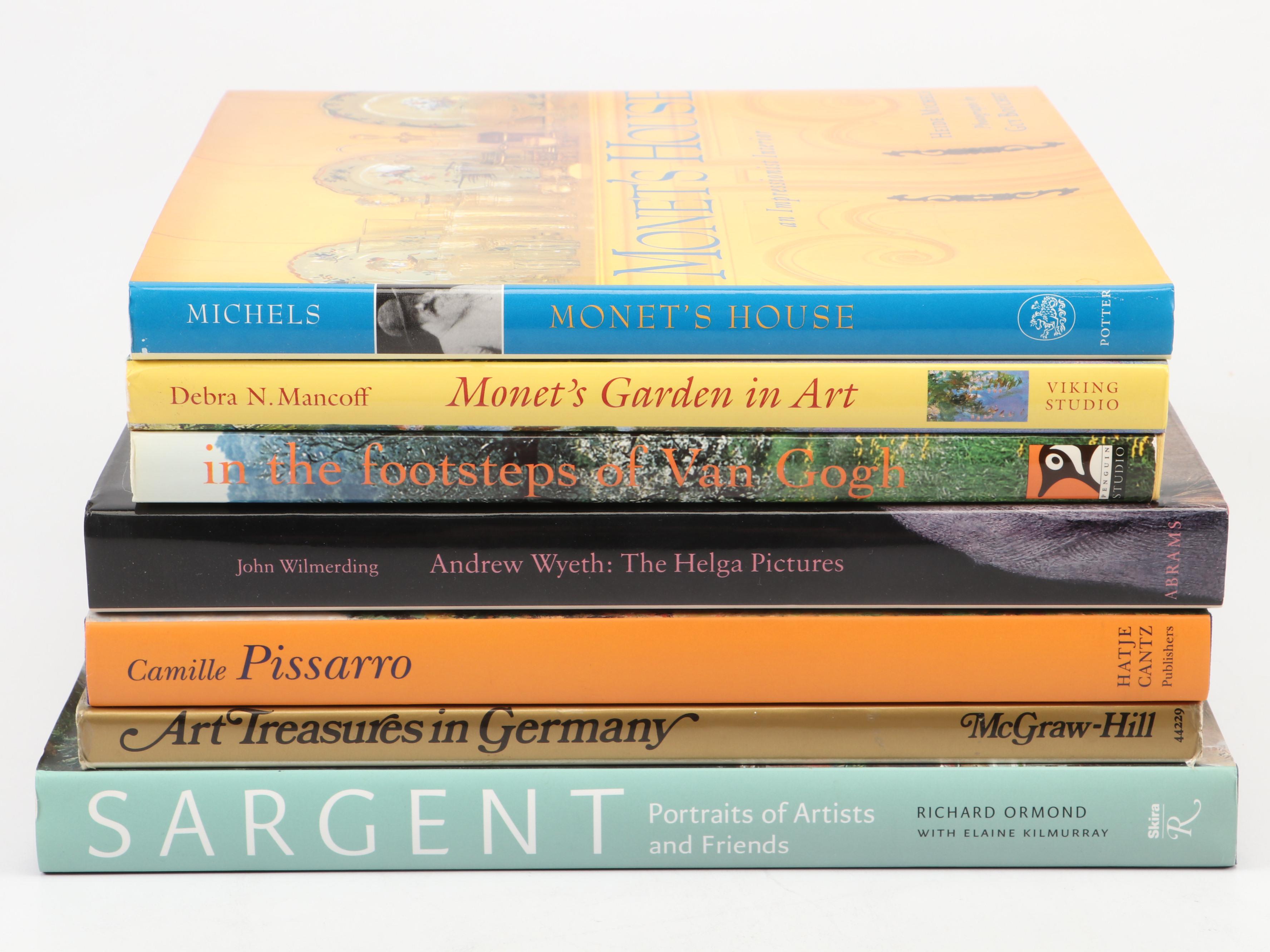 First American Edition "Monet's House" by Heide Michels and More Art Books