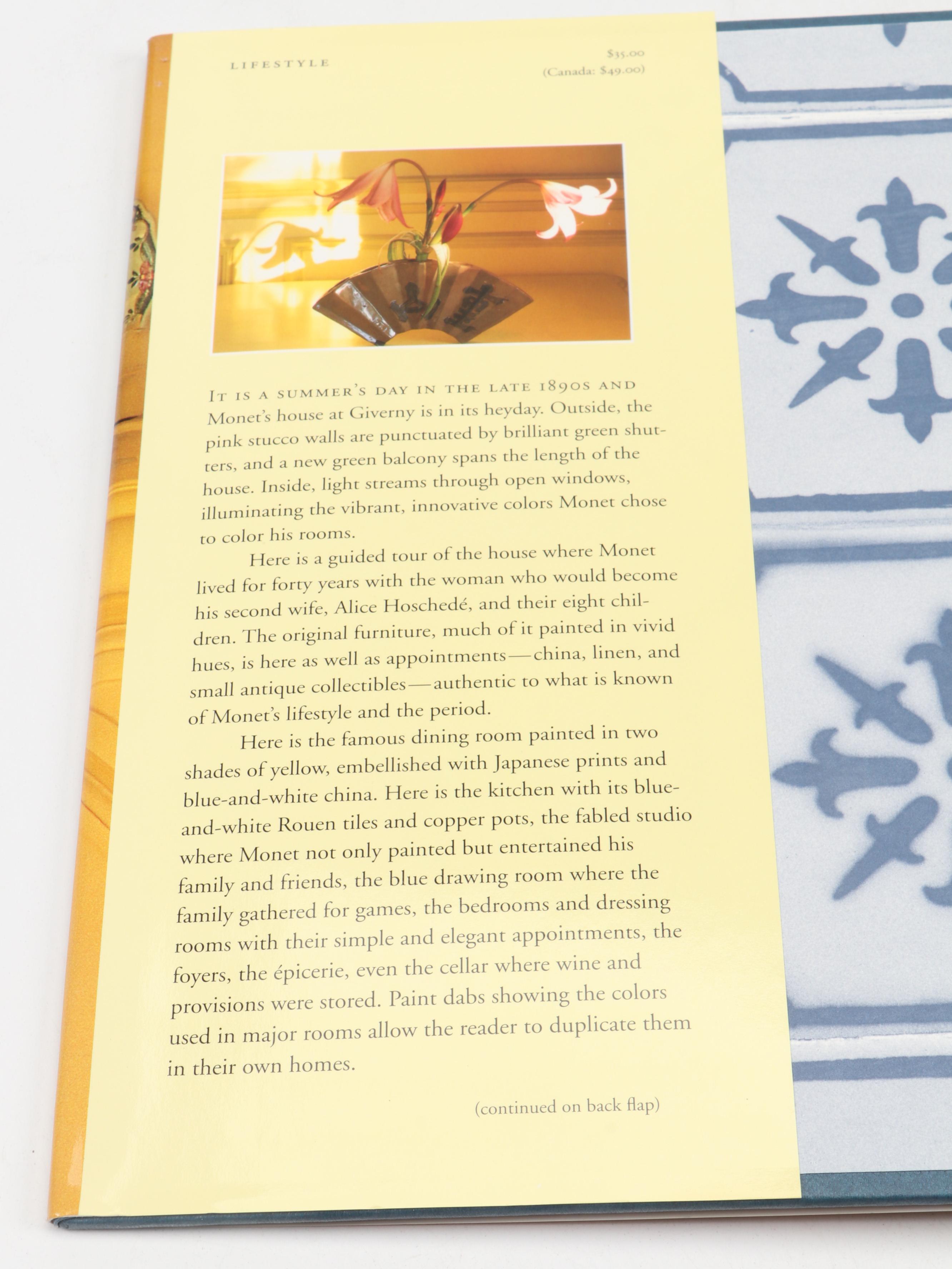 First American Edition "Monet's House" by Heide Michels and More Art Books