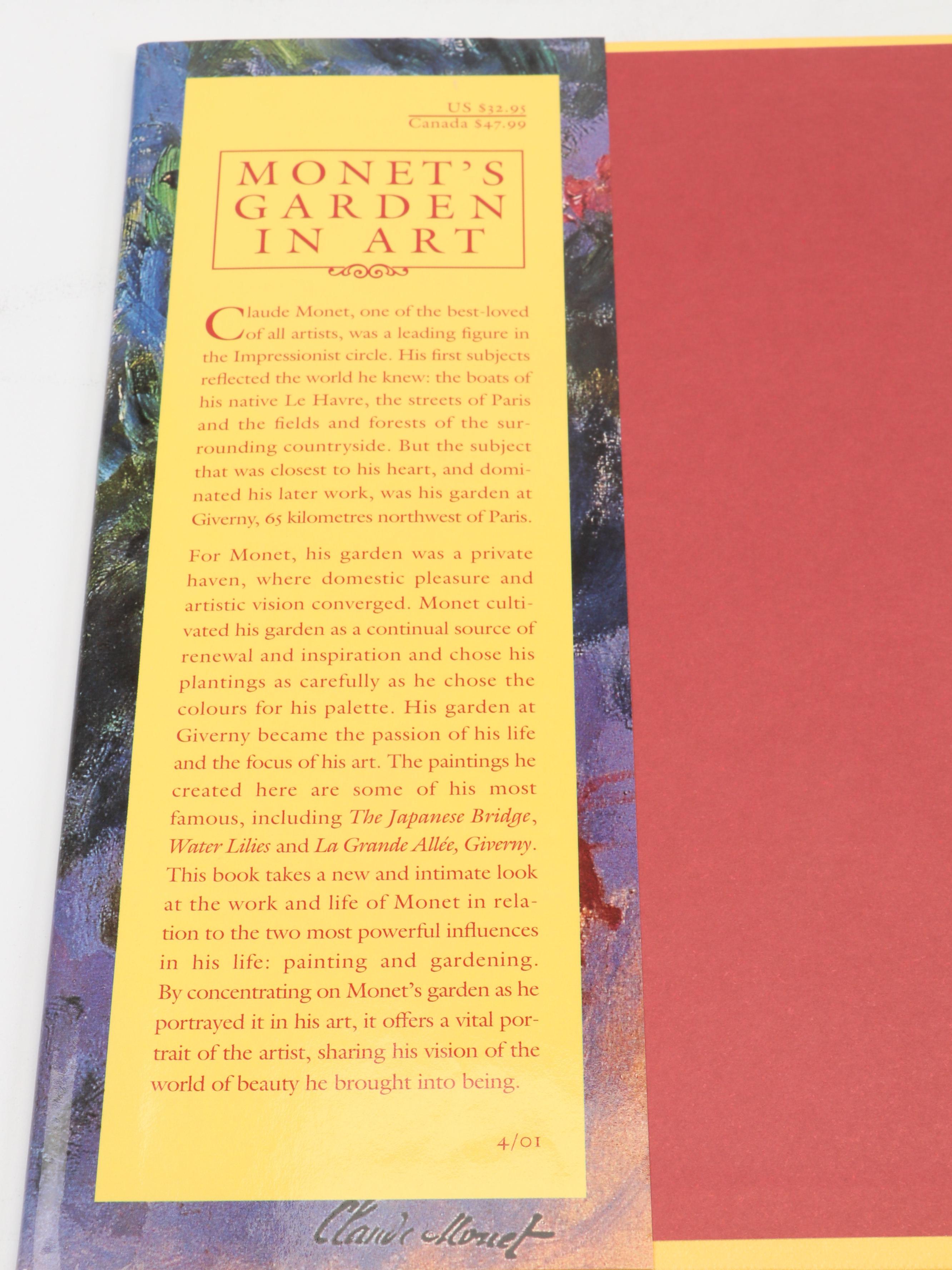 First American Edition "Monet's House" by Heide Michels and More Art Books