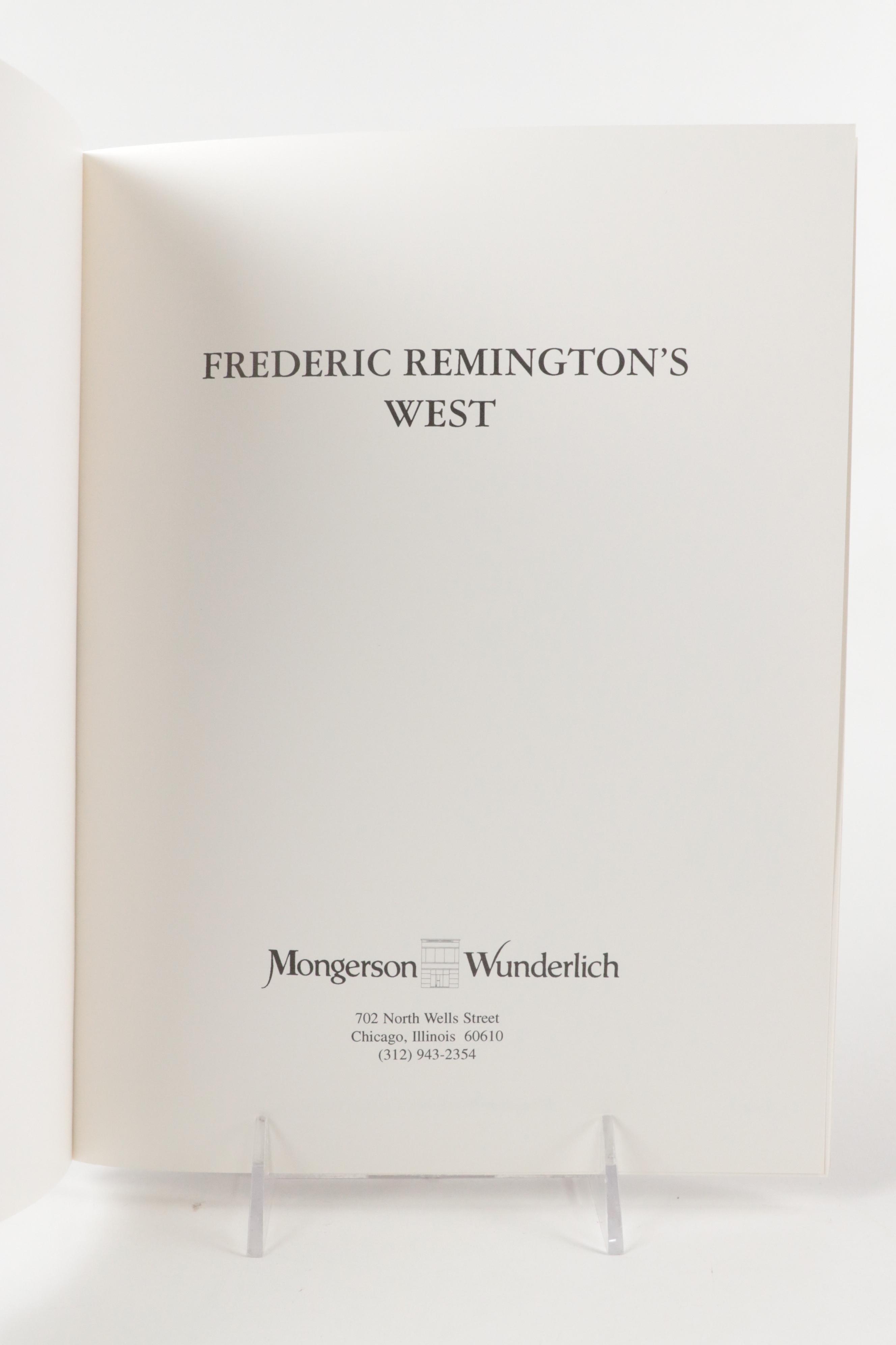 "Frederic Remington" by Gerald Peters Gallery and More Books