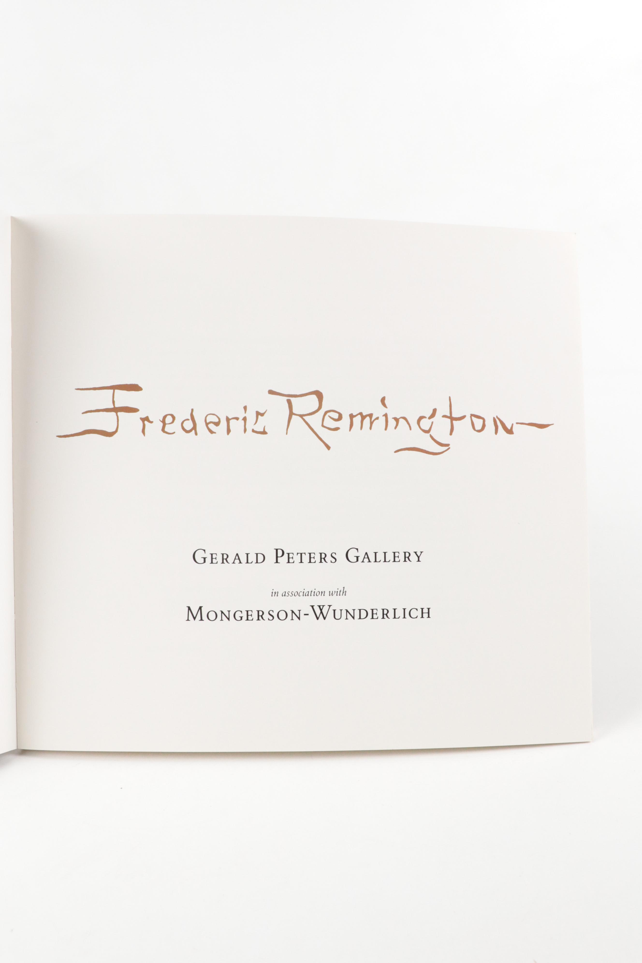 "Frederic Remington" by Gerald Peters Gallery and More Books