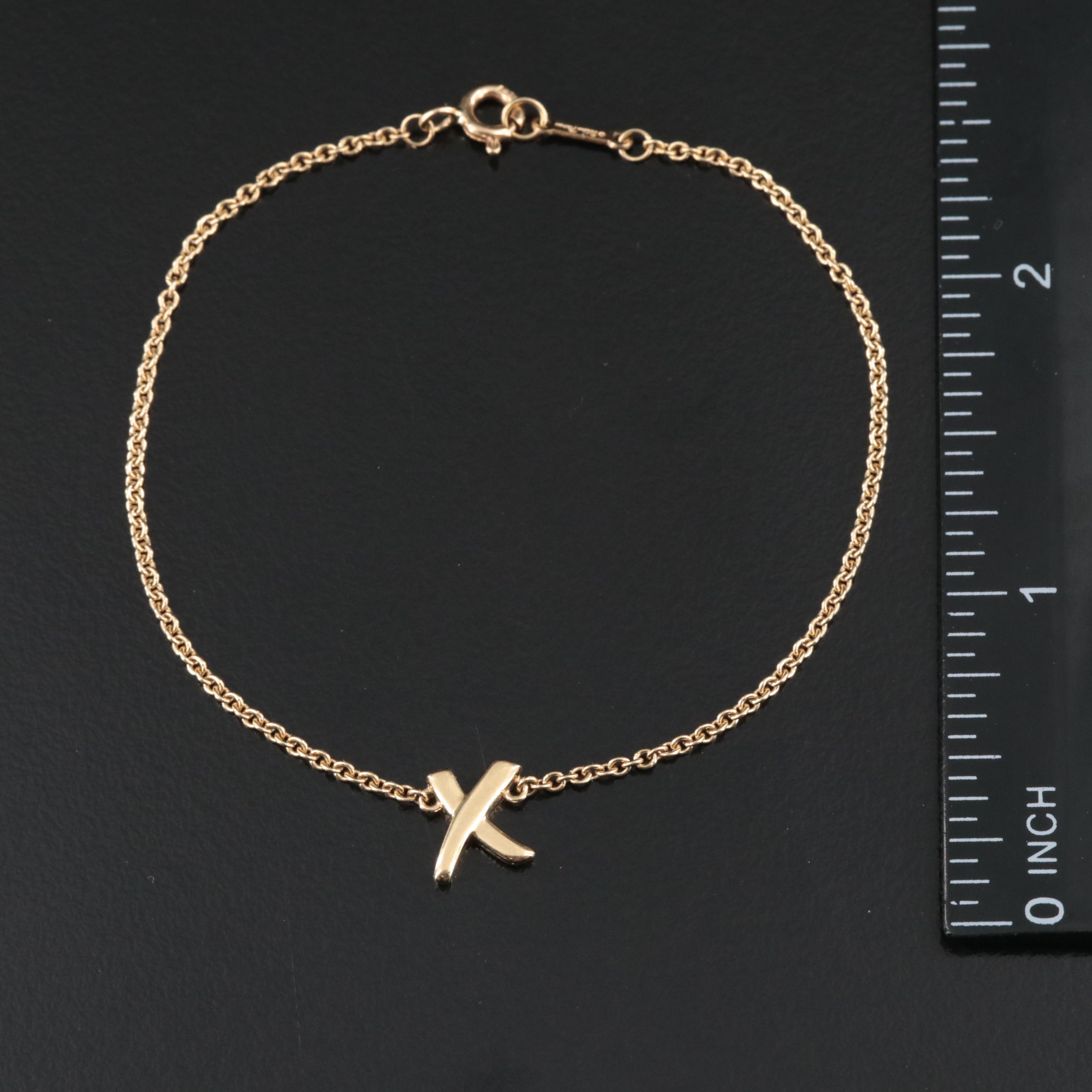 Paloma Picasso for Tiffany & Co. 18K X Bracelet