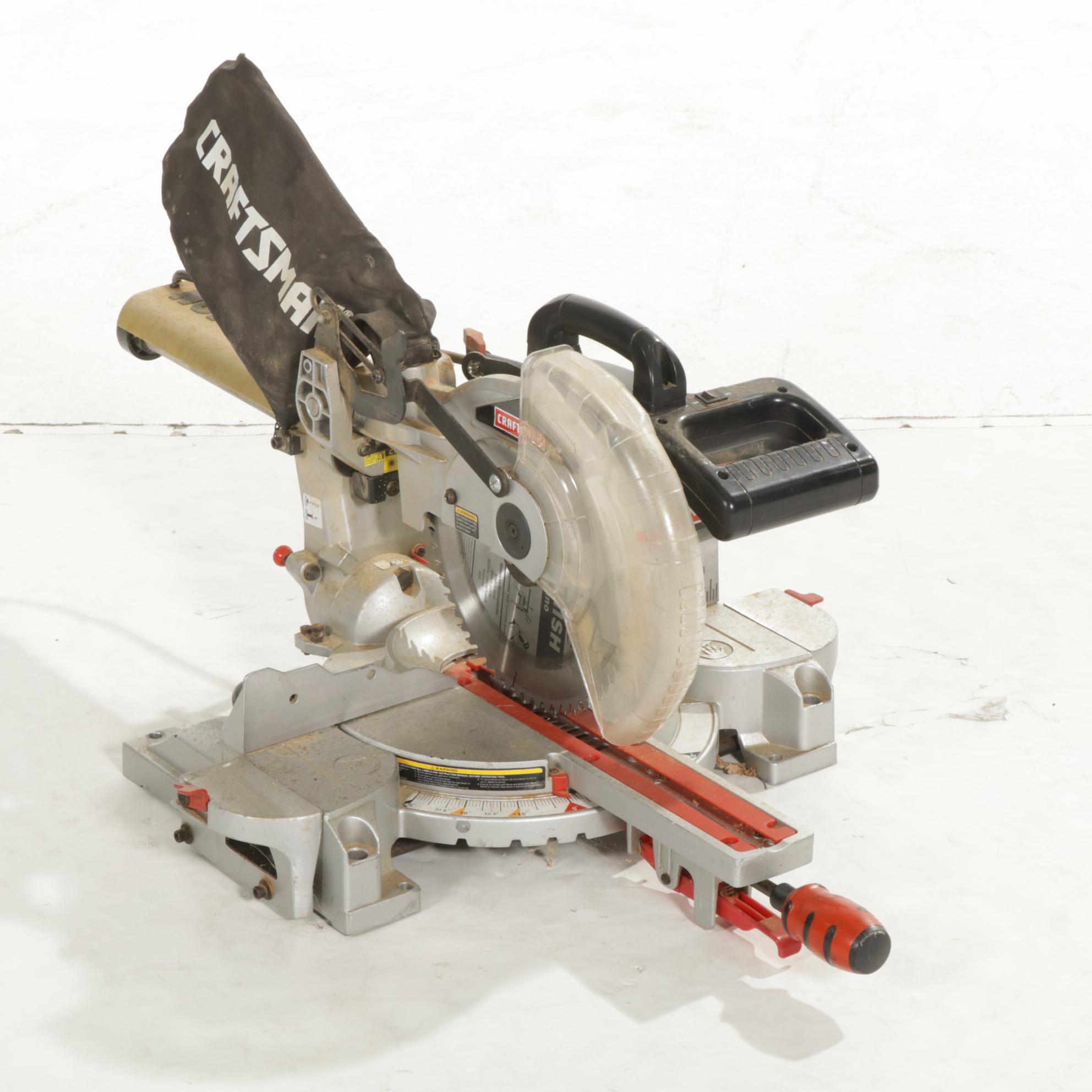 Craftsman 10" Compound Miter Saw with Laser Trac