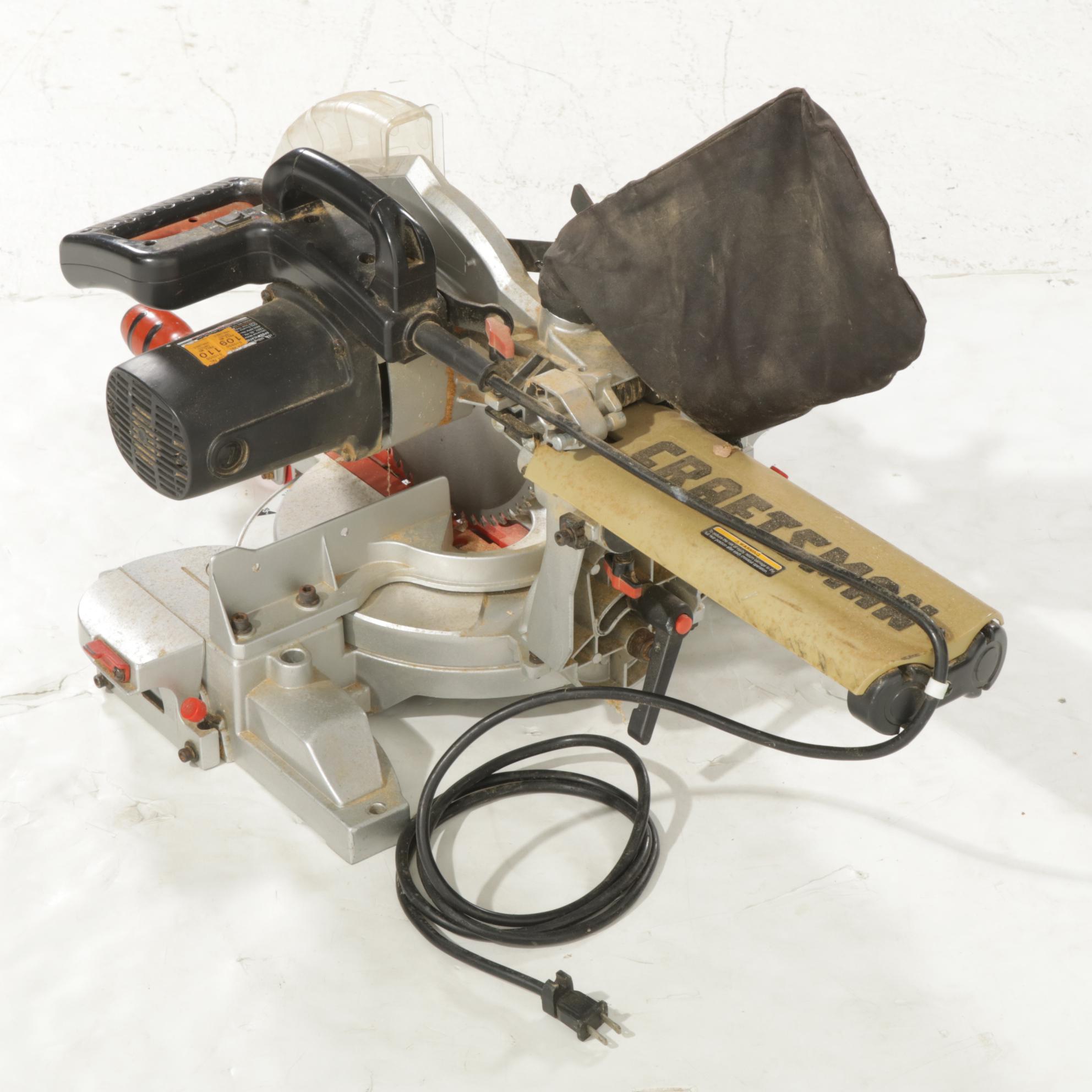 Craftsman 10" Compound Miter Saw with Laser Trac