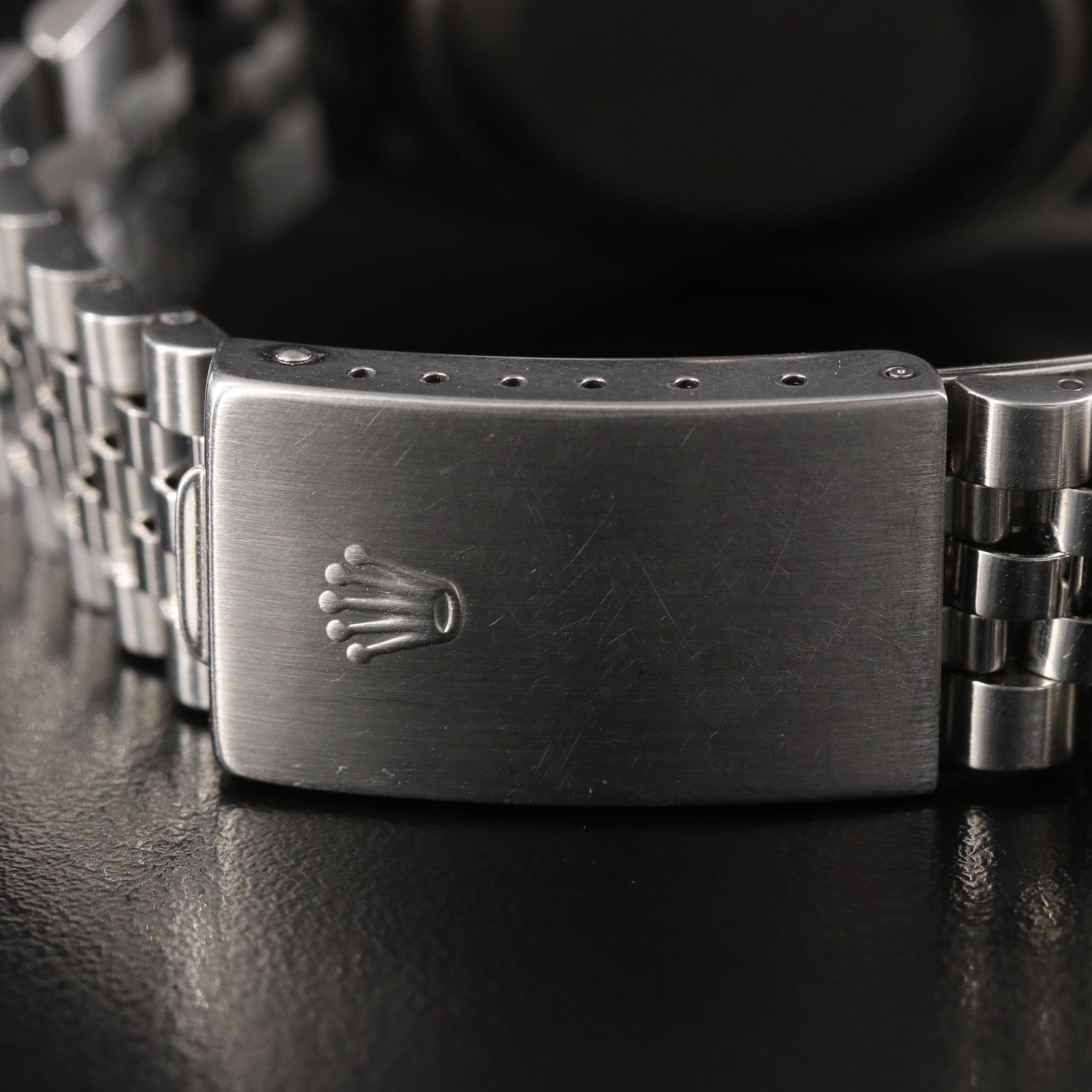 1979 Rolex Custom 1.03 CTW Diamond Stainless Steel Datejust Watch