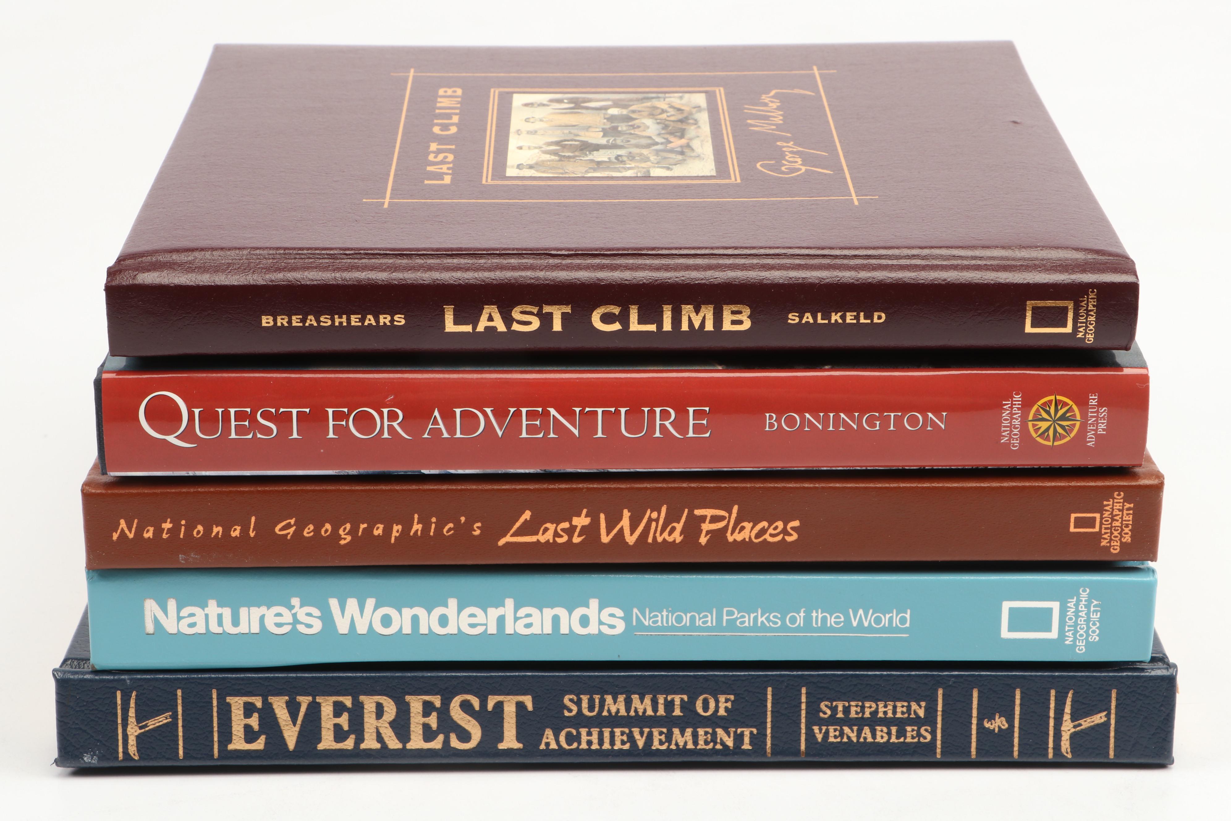 "Everest: Summit of Achievement" by Stephen Venables and More Exploration Books