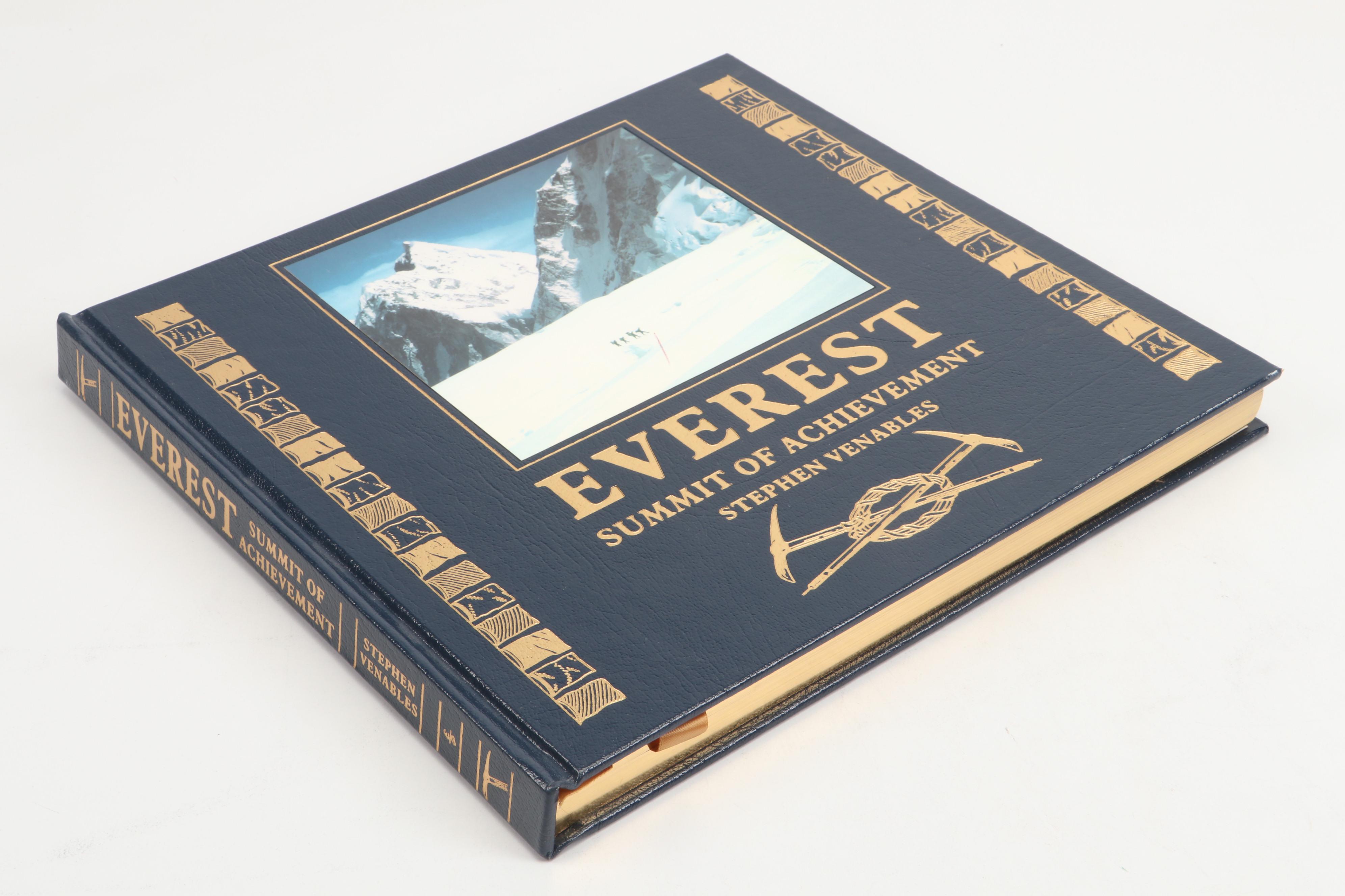 "Everest: Summit of Achievement" by Stephen Venables and More Exploration Books